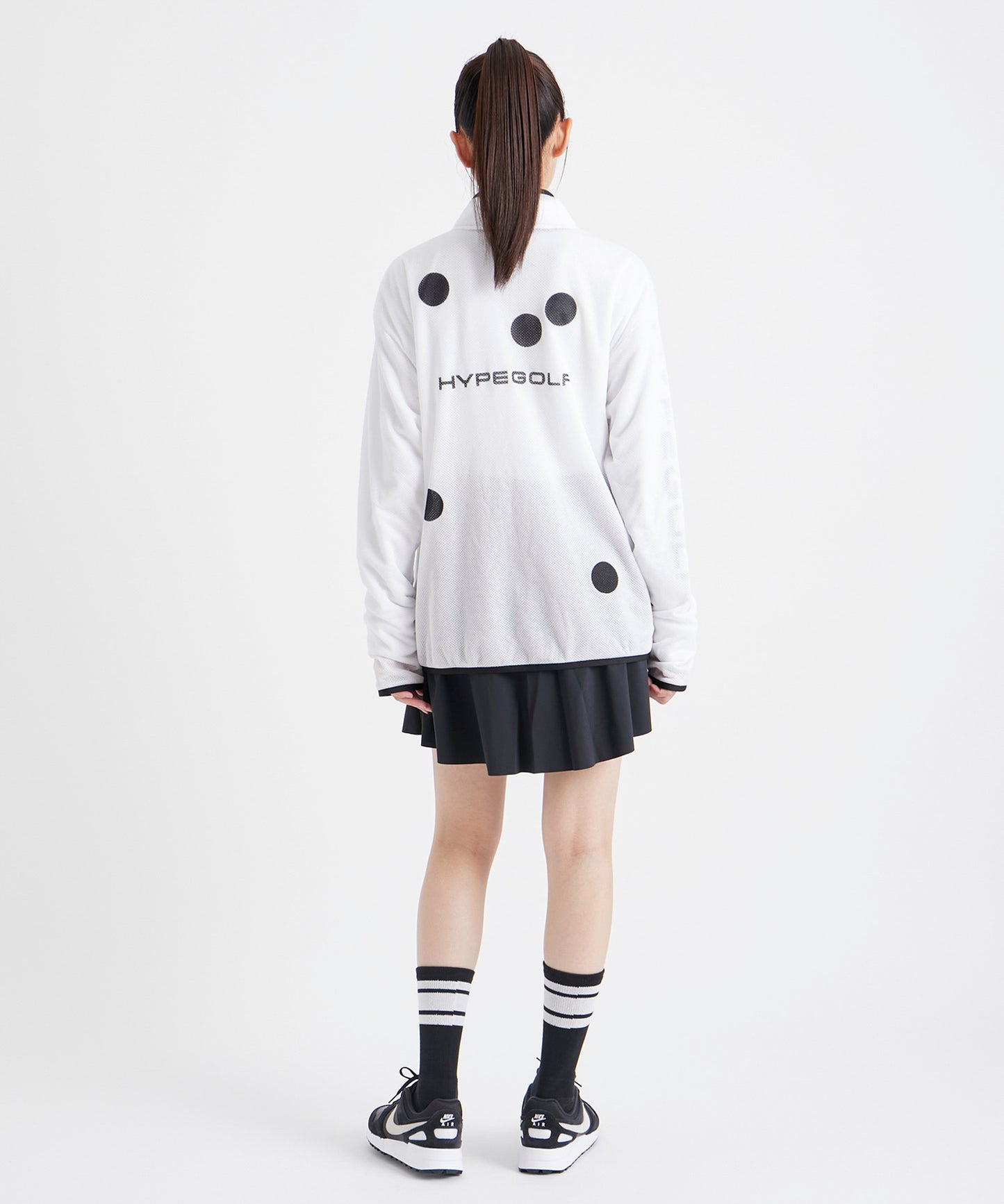 Octa HALF ZIP SHIRTS WHITE