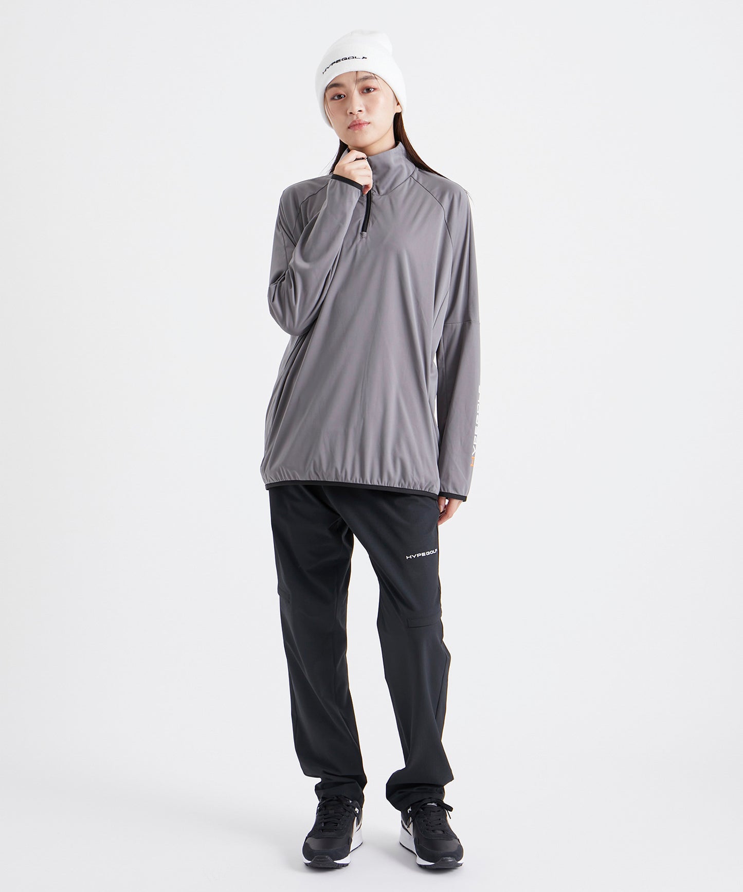 Airshut HALF ZIP SHIRTS GRAY