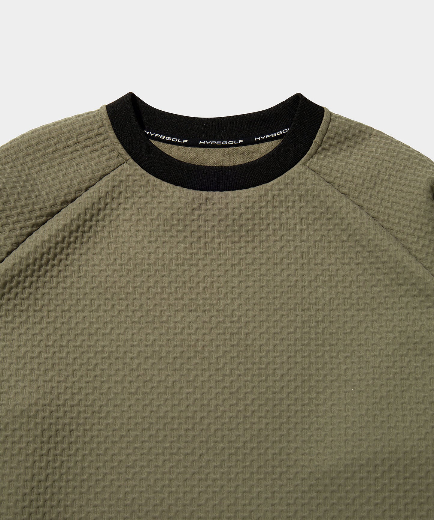 BUMP JERSEY PULL OVER BEIGE