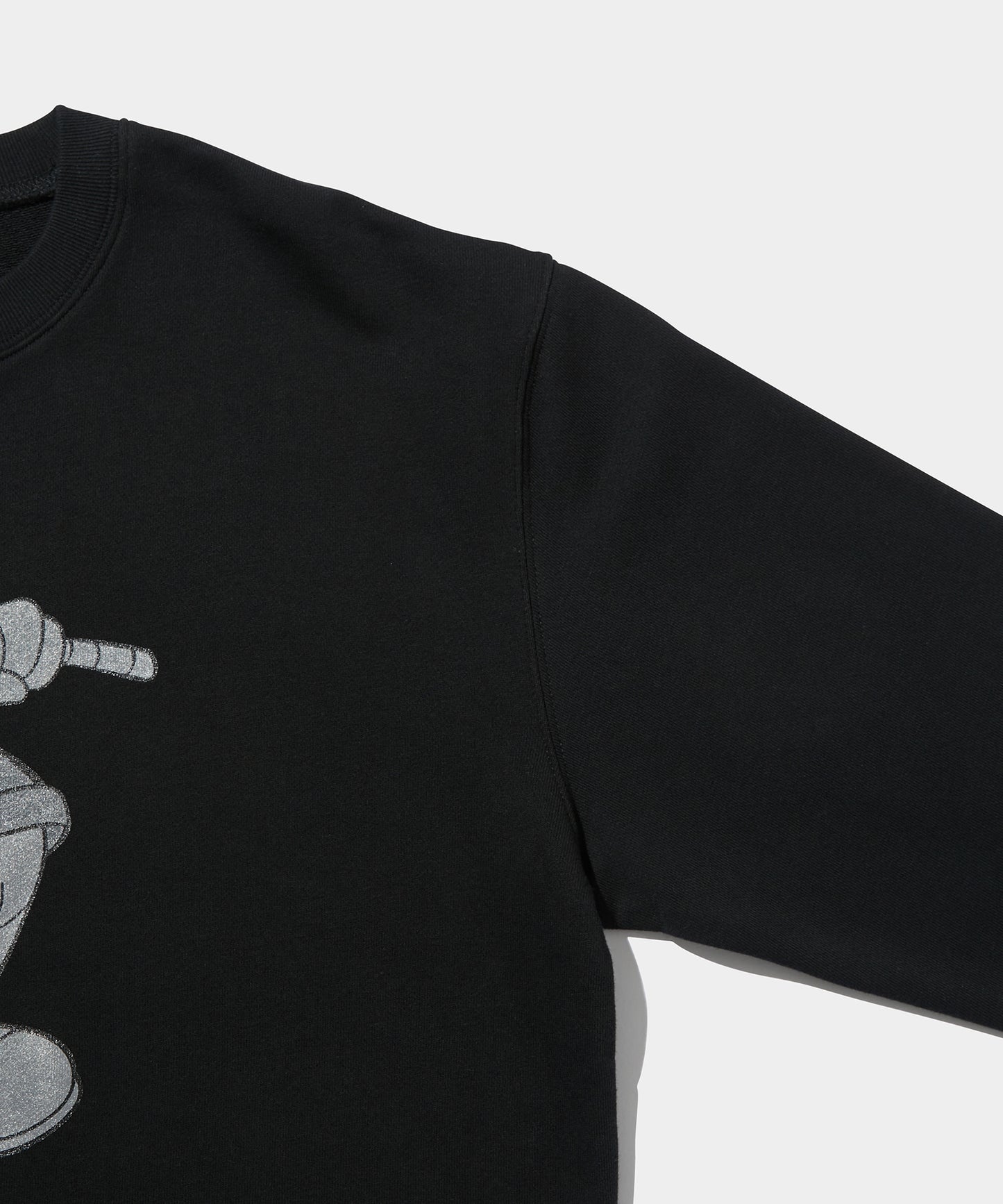 SWEATSHIRT / Mickey Mouse / BLACK