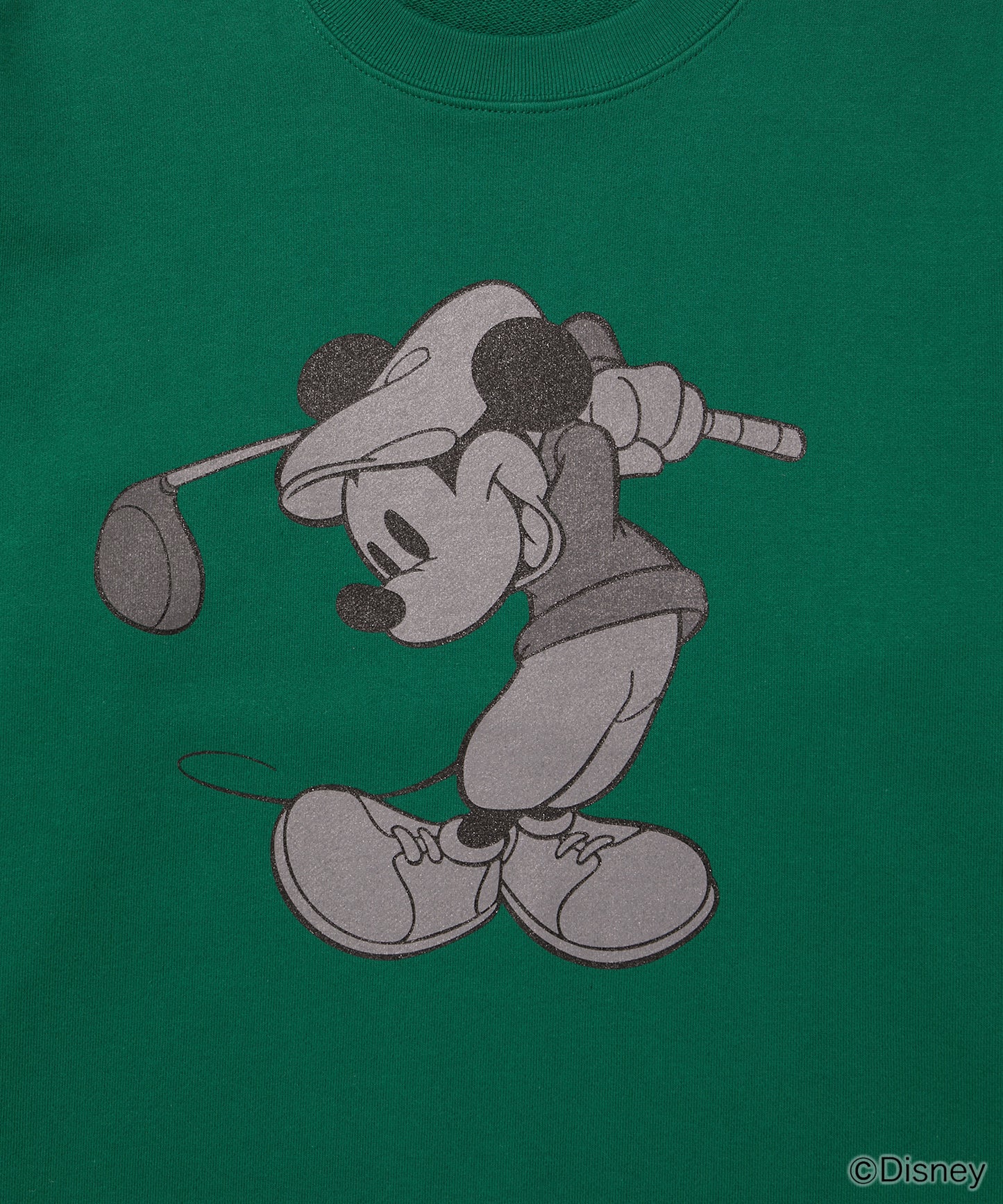 【EC LIMITED】SWEATSHIRT / Mickey Mouse / GREEN