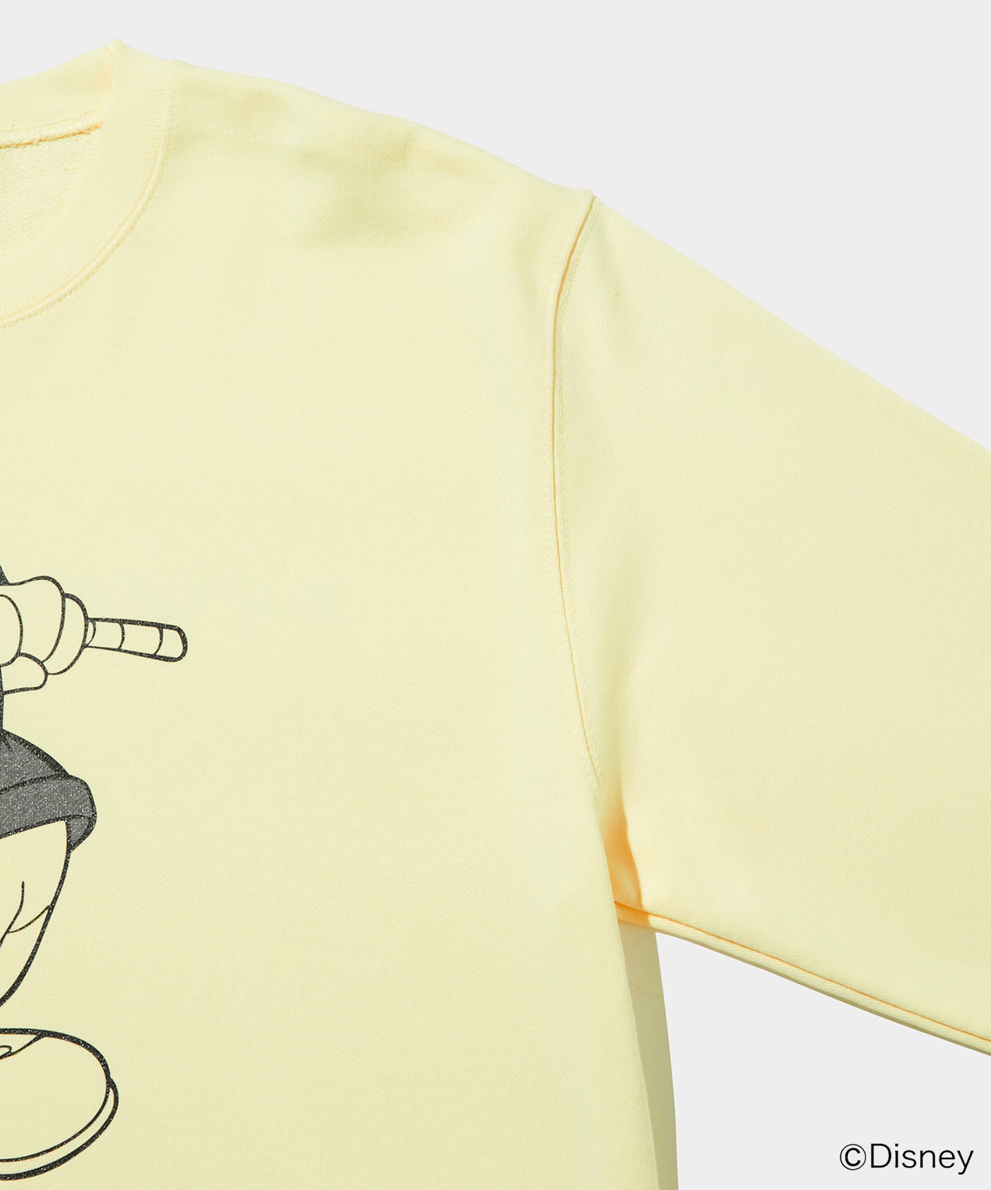 SWEATSHIRT / Mickey Mouse / YELLOW