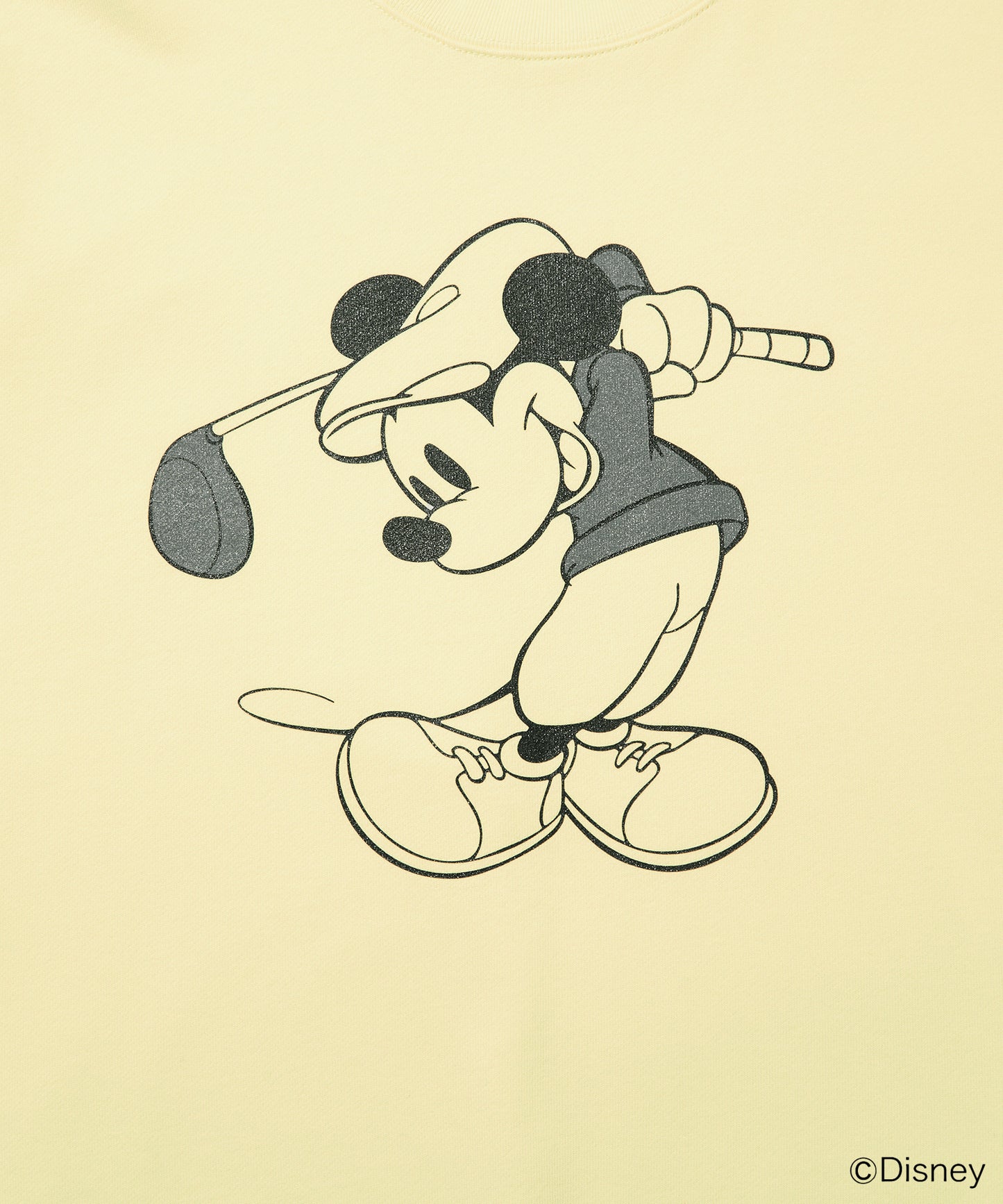 SWEATSHIRT / Mickey Mouse / YELLOW