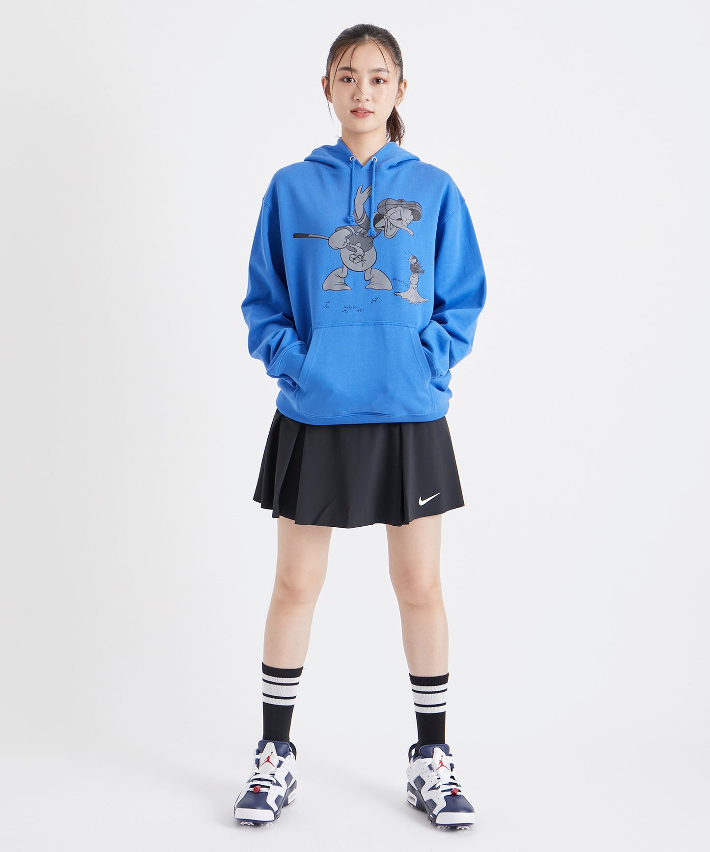 【EC LIMITED】HOODIE / Donald Duck SAX / BLUE