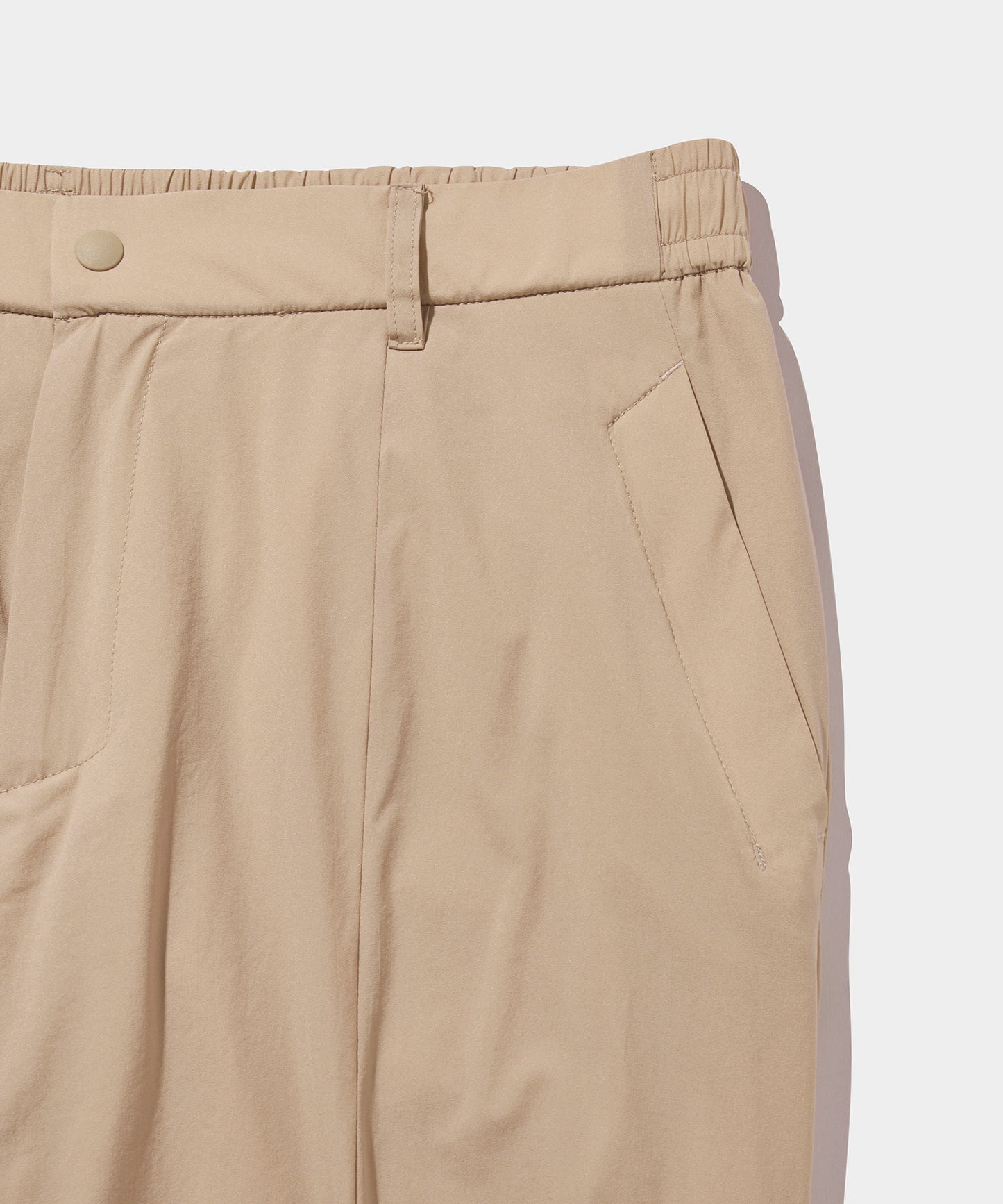 WOVEN NYLON LONG PANTS MOCA