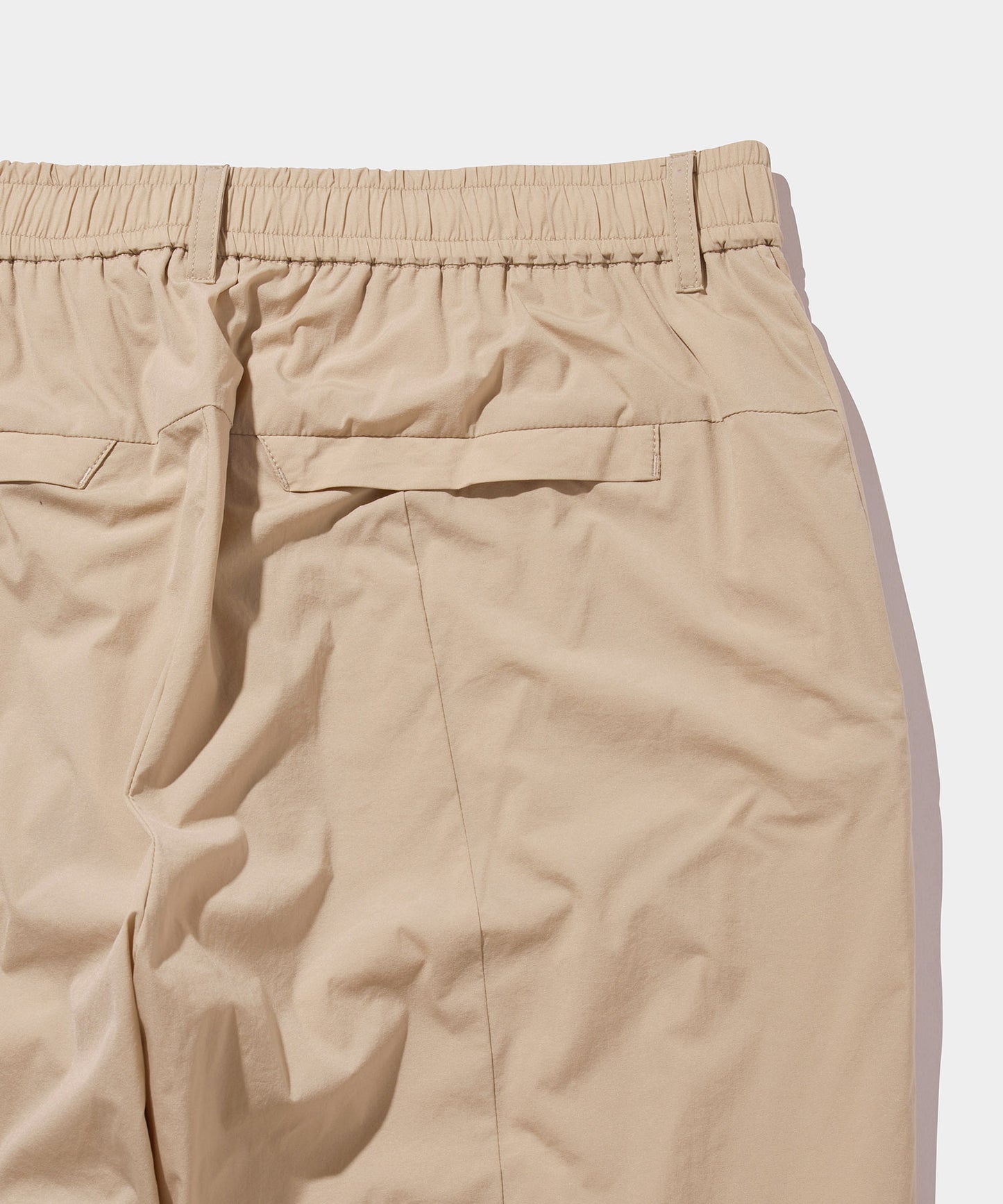 WOVEN NYLON LONG PANTS MOCA