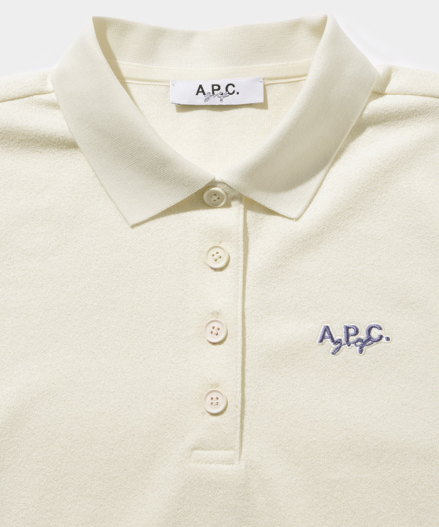 A.P.C.GOLF Nael T-shirt (WOMENS) WHITE