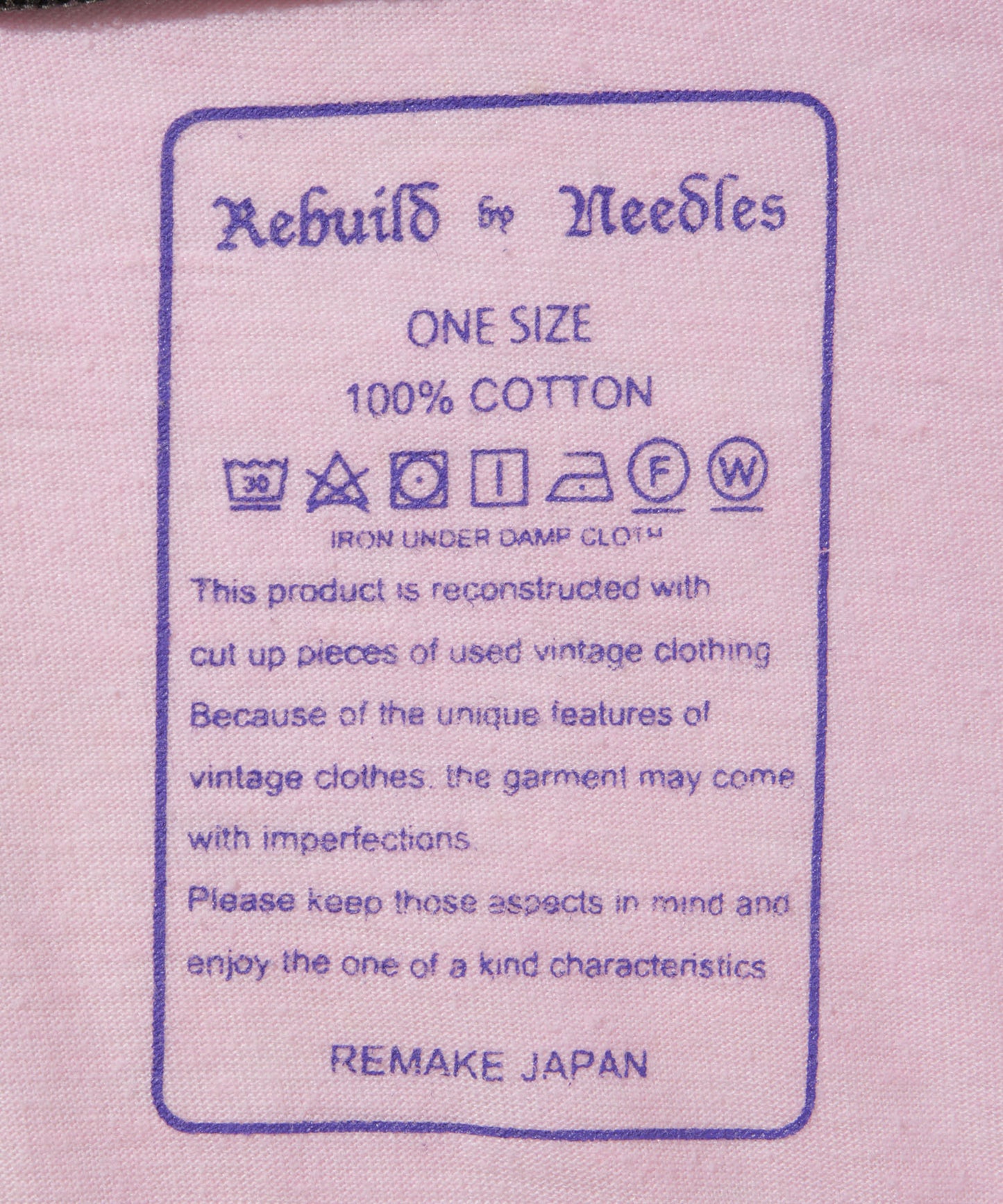 【NEEDLES】4 Cut Wide Baseball Tee - Collage ORANGE