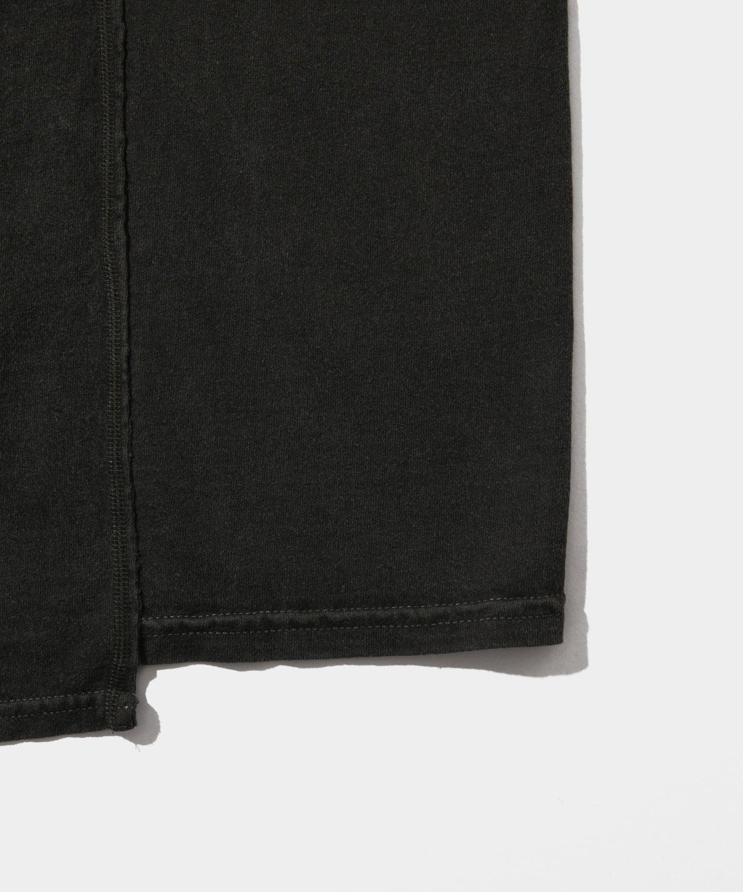 【NEEDLES】3 Cut Wide Baseball Tee - Over Dye BLACK