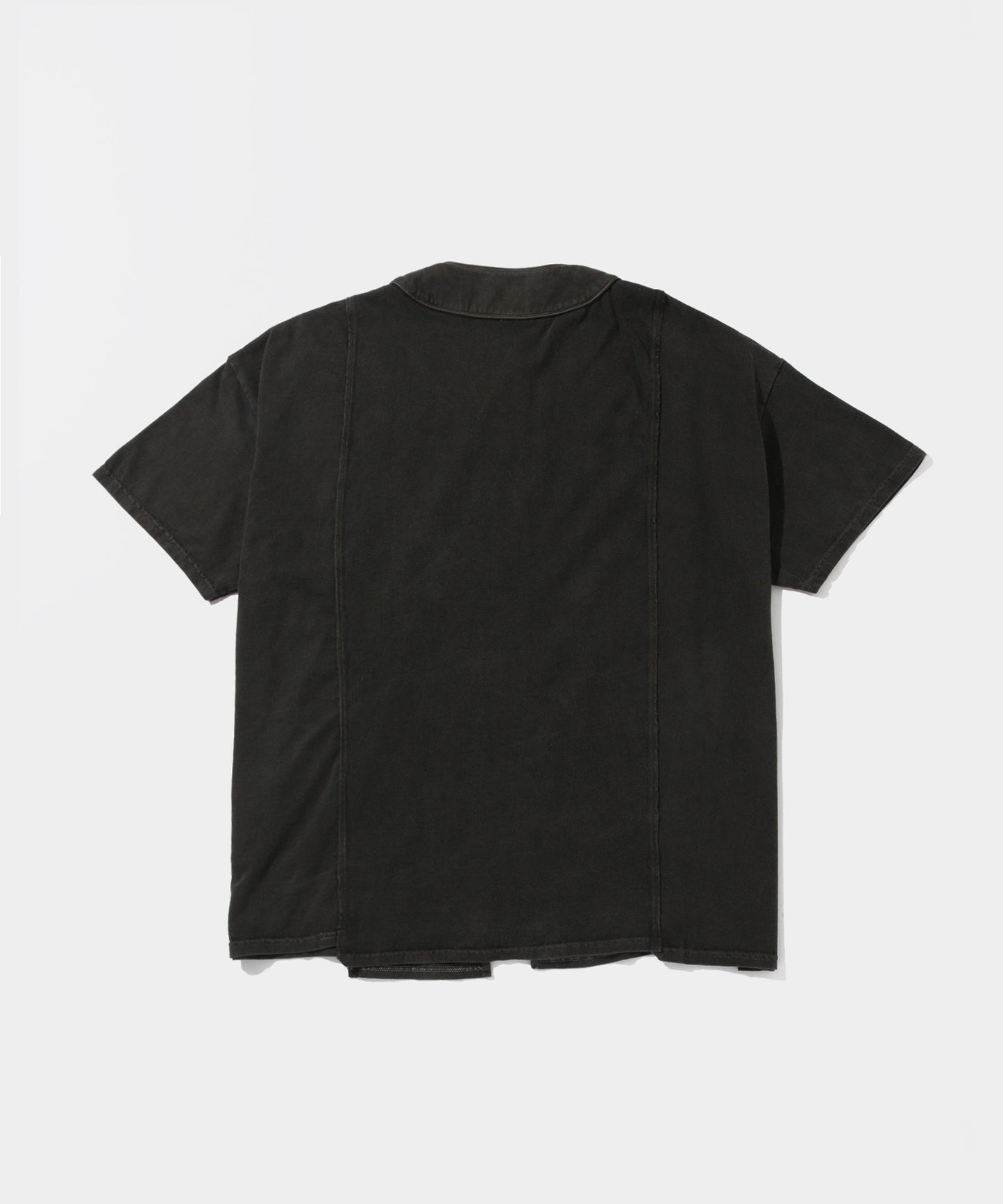 【NEEDLES】3 Cut Wide Baseball Tee - Over Dye BLACK