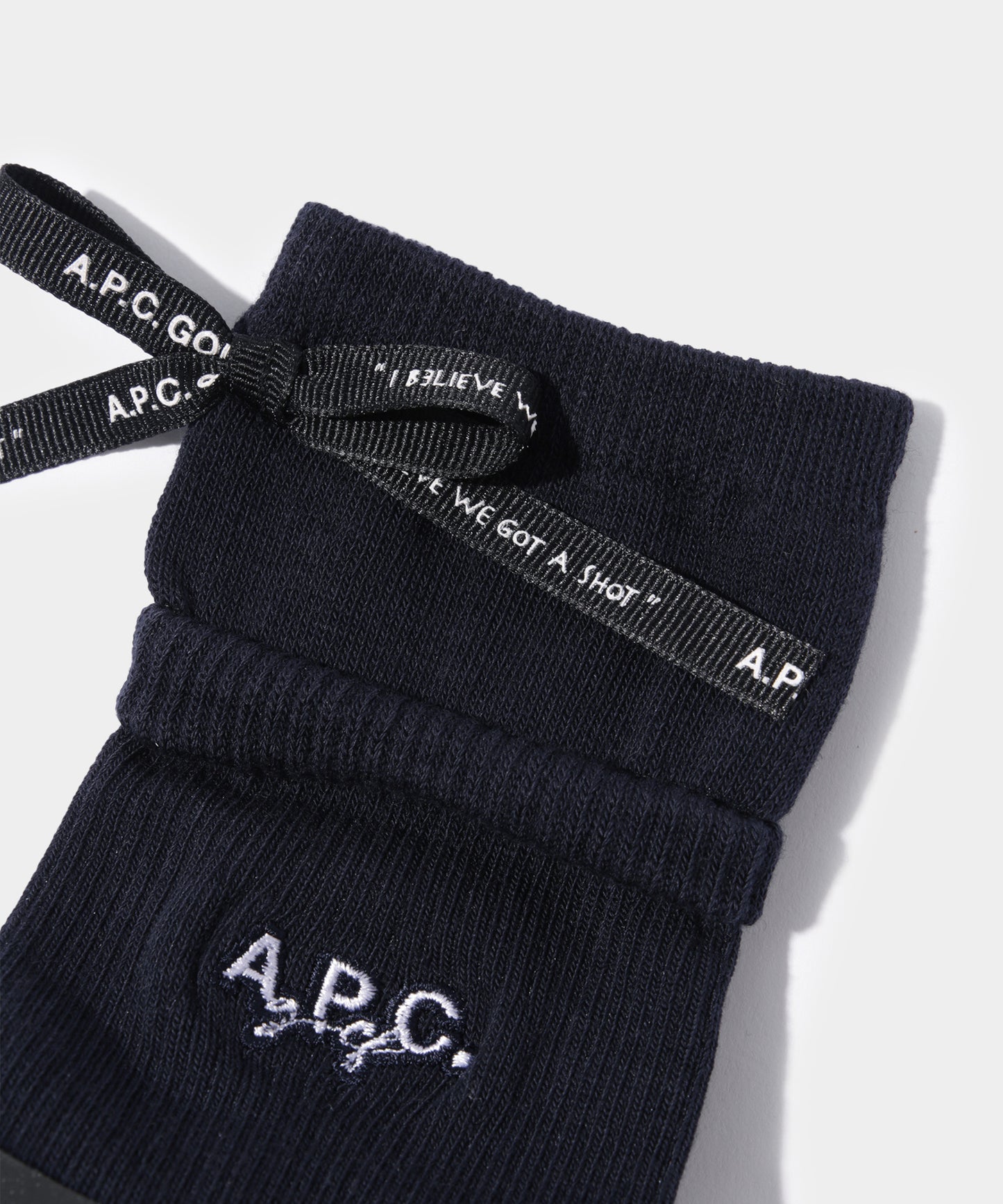 A.P.C.GOLF EMMA SOCKS NAVY