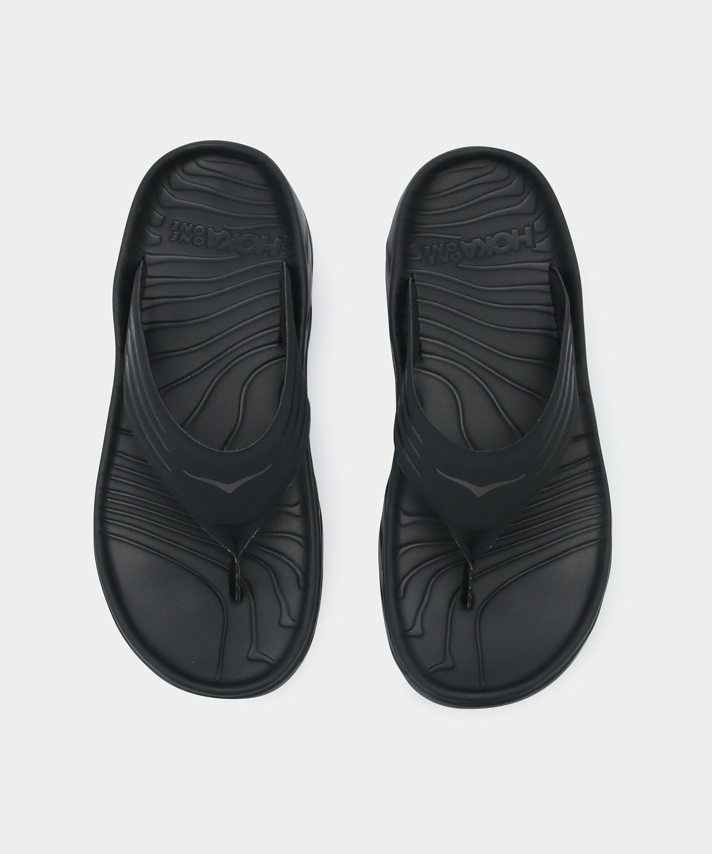 HOKA ORA RECOVERY FLIP MEN BLACK
