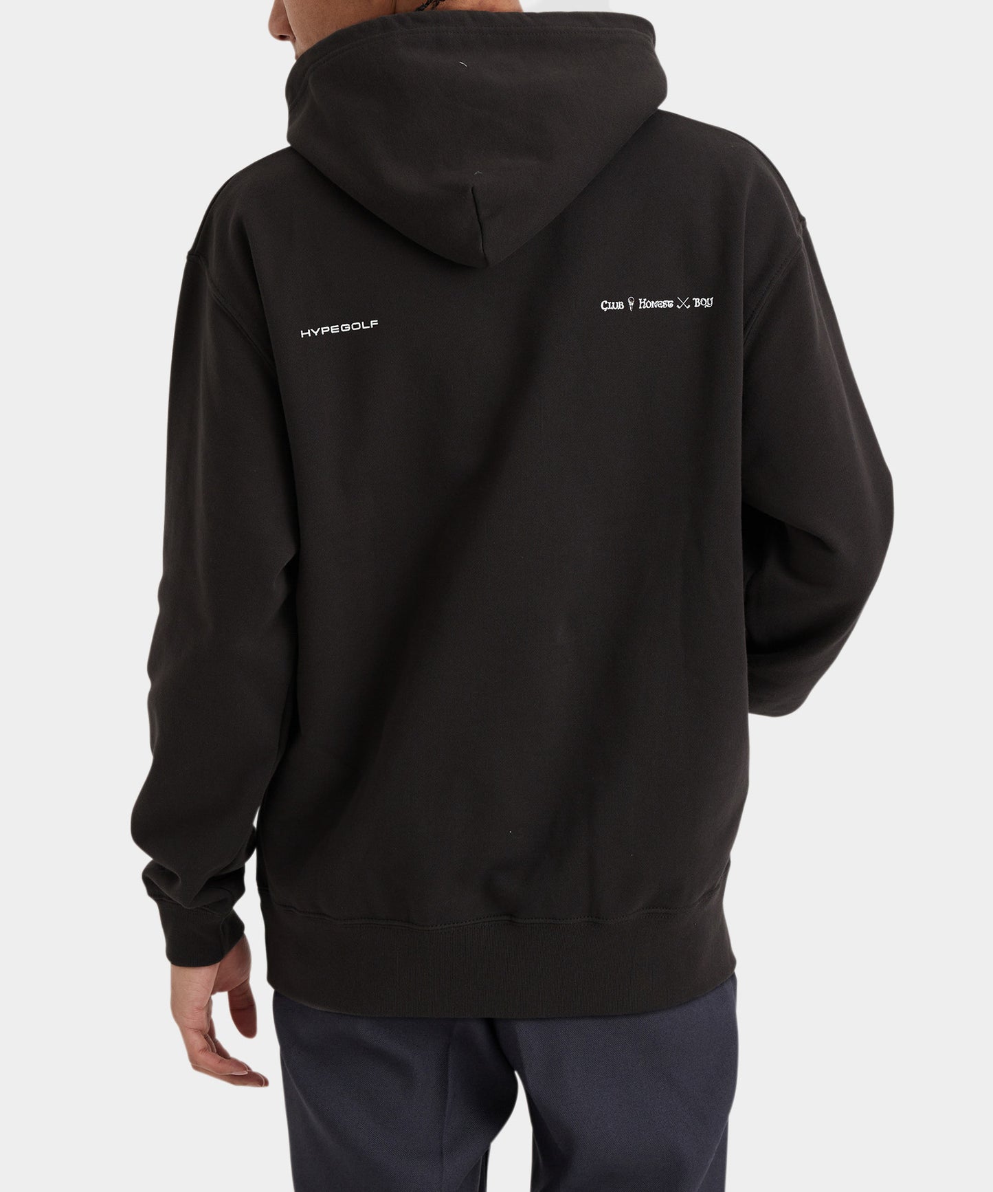 CLUB HONEST BOY SWEAT HOODIE BLACK
