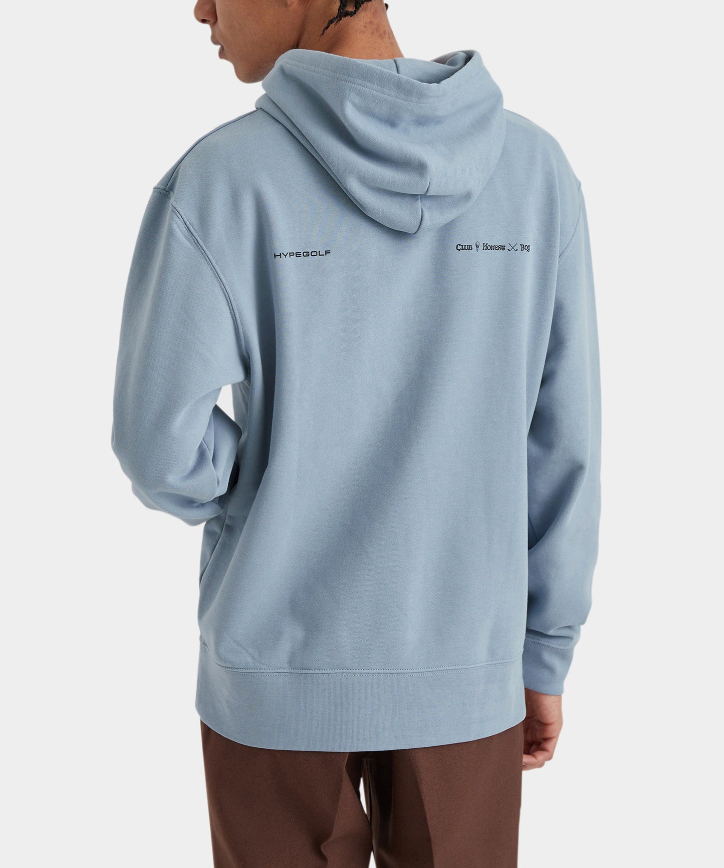 CLUB HONEST BOY SWEAT HOODIE BROWN