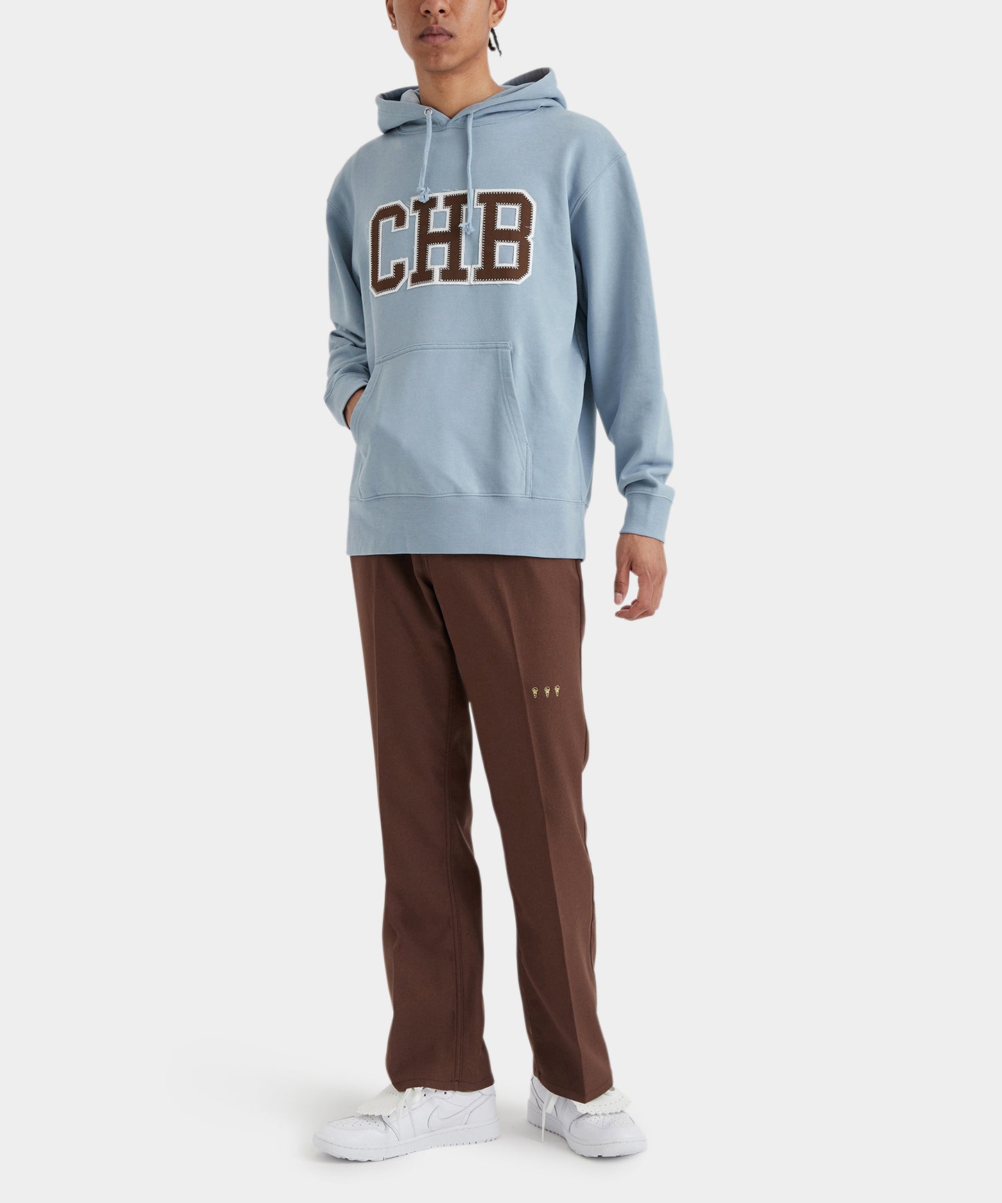 CLUB HONEST BOY SWEAT HOODIE BROWN