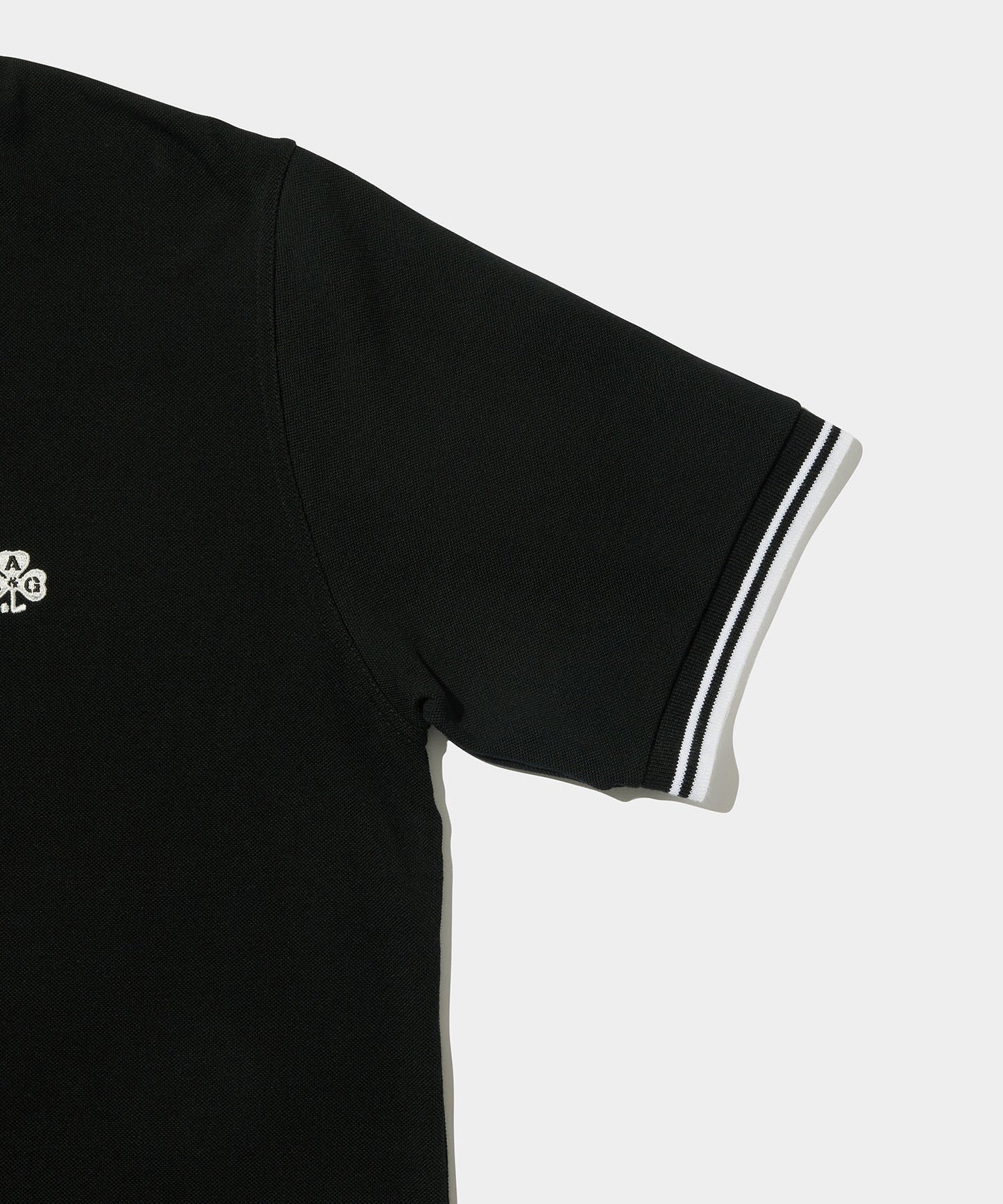 BEDWIN × ANTI COUNTRY CLUB S/S POLO SHIRT BLACK