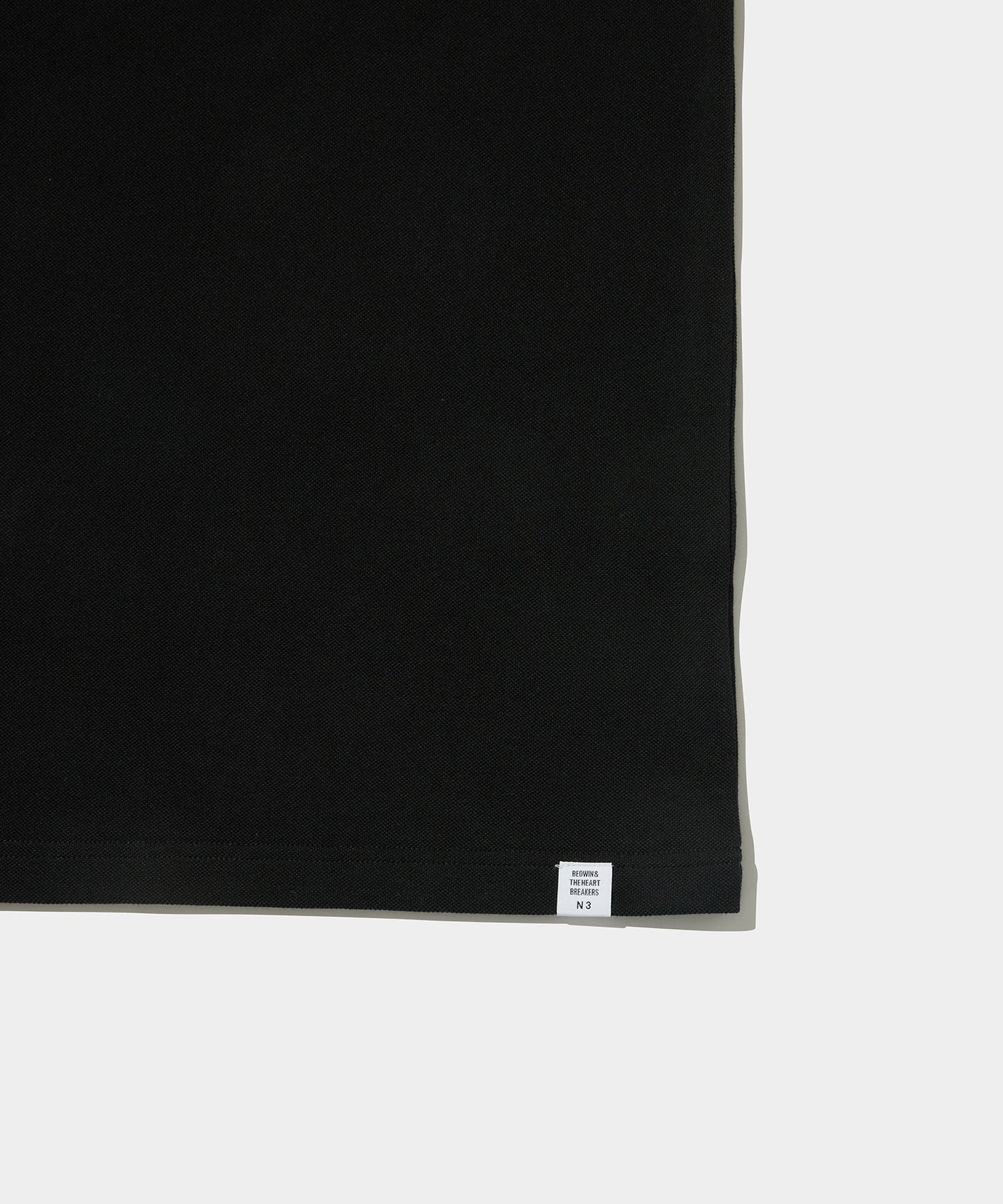 BEDWIN × ANTI COUNTRY CLUB S/S POLO SHIRT BLACK