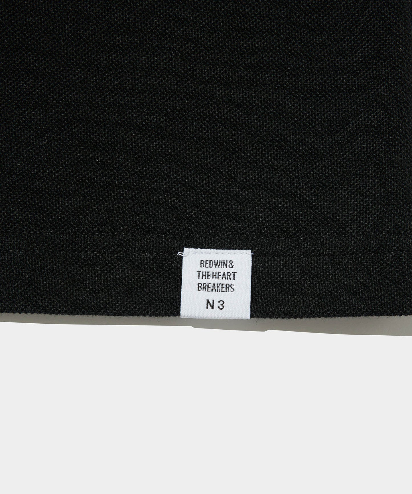 BEDWIN × ANTI COUNTRY CLUB S/S POLO SHIRT BLACK