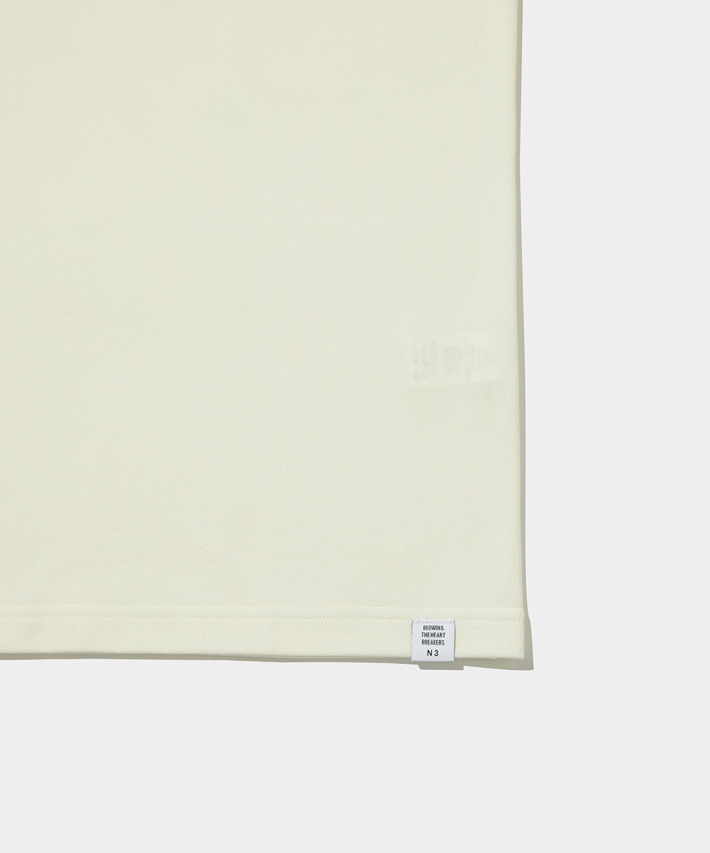 BEDWIN × ANTI COUNTRY CLUB S/S POLO SHIRT WHITE