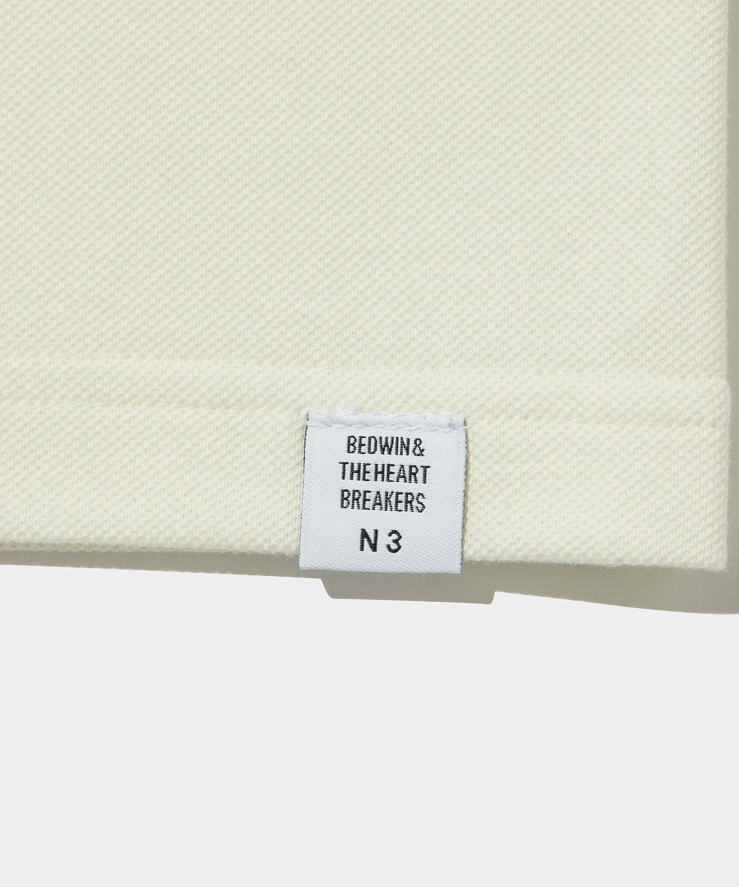 BEDWIN × ANTI COUNTRY CLUB S/S POLO SHIRT WHITE