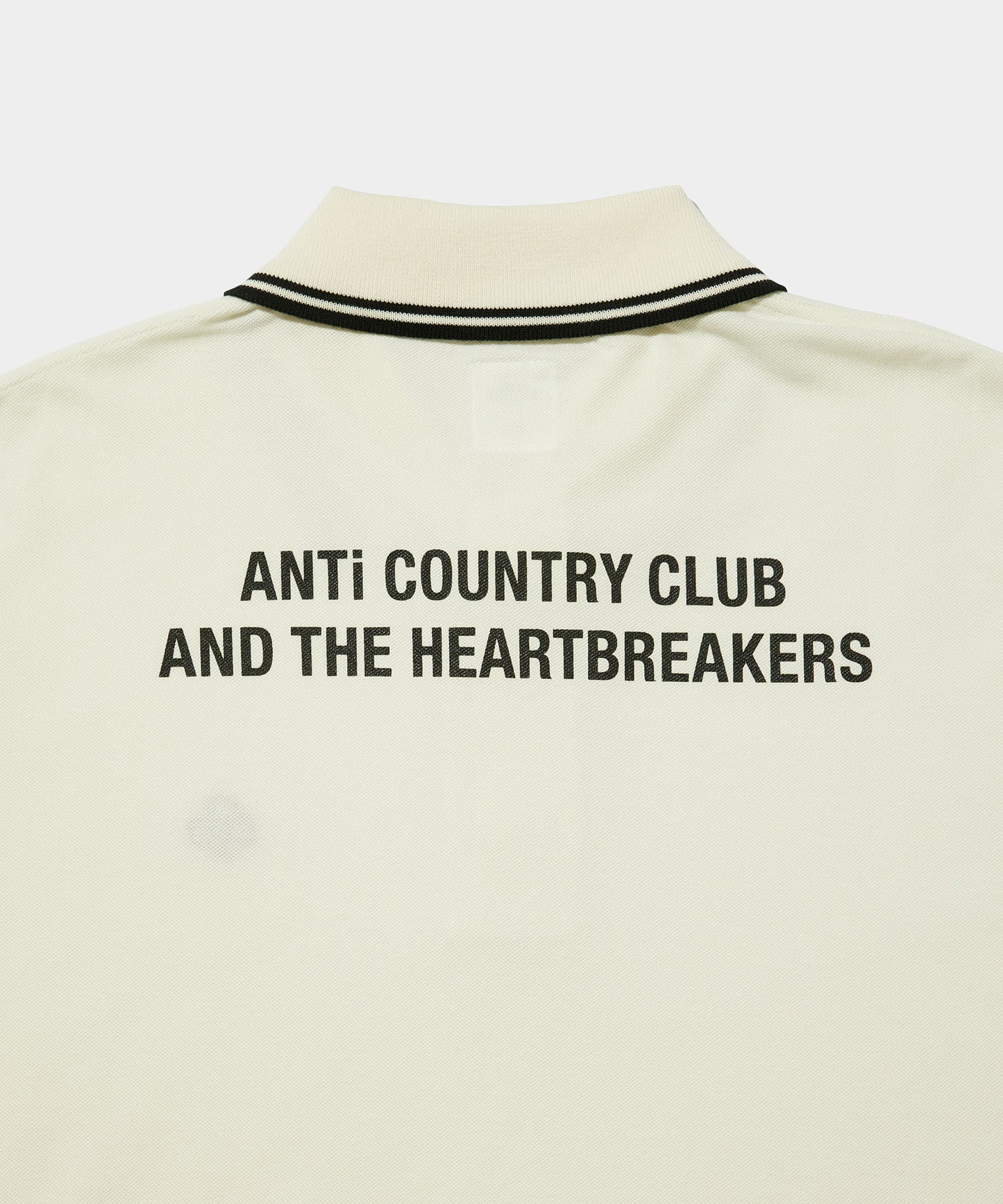 BEDWIN × ANTI COUNTRY CLUB S/S POLO SHIRT WHITE
