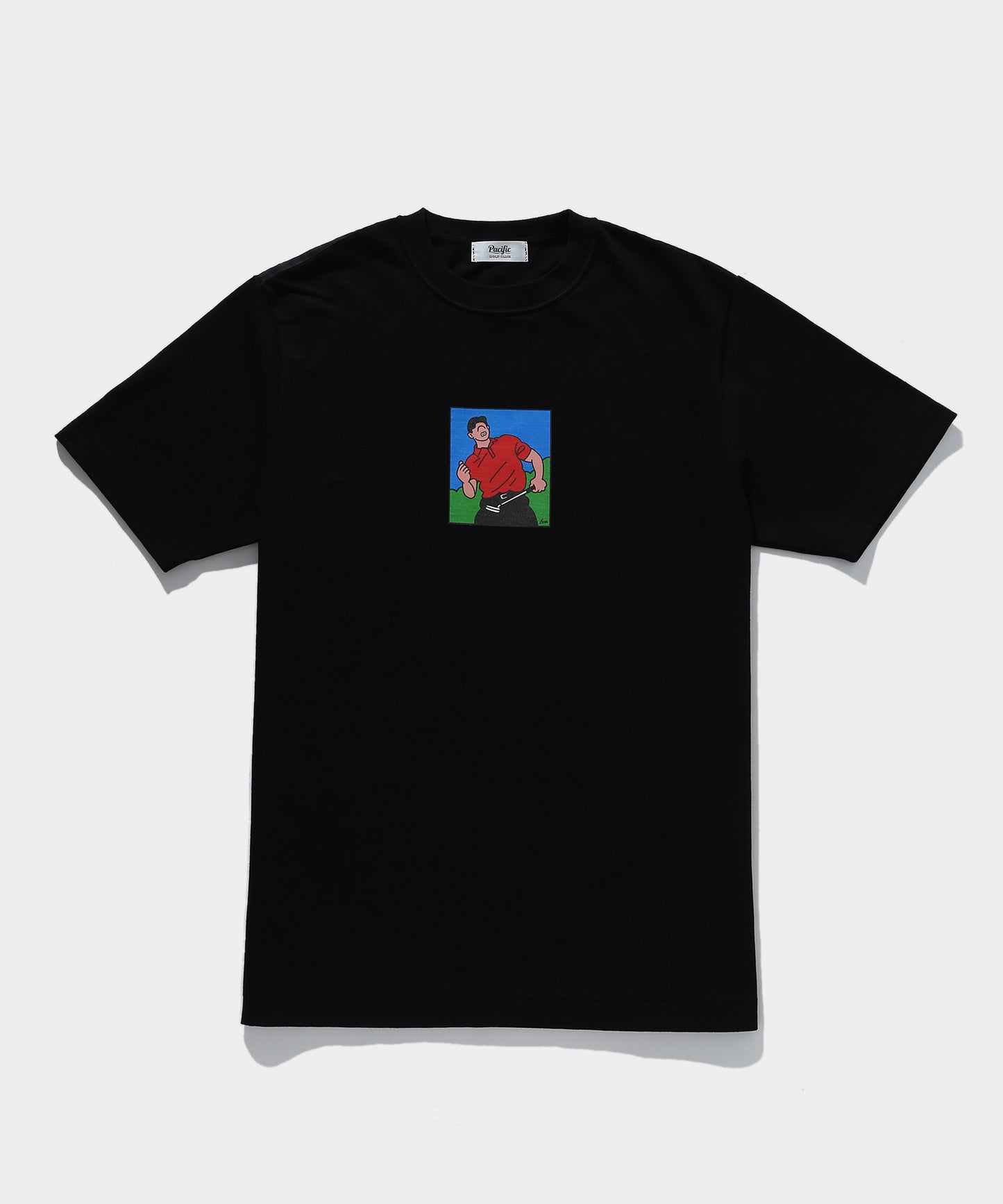 PGC x FACE TEE BLACK
