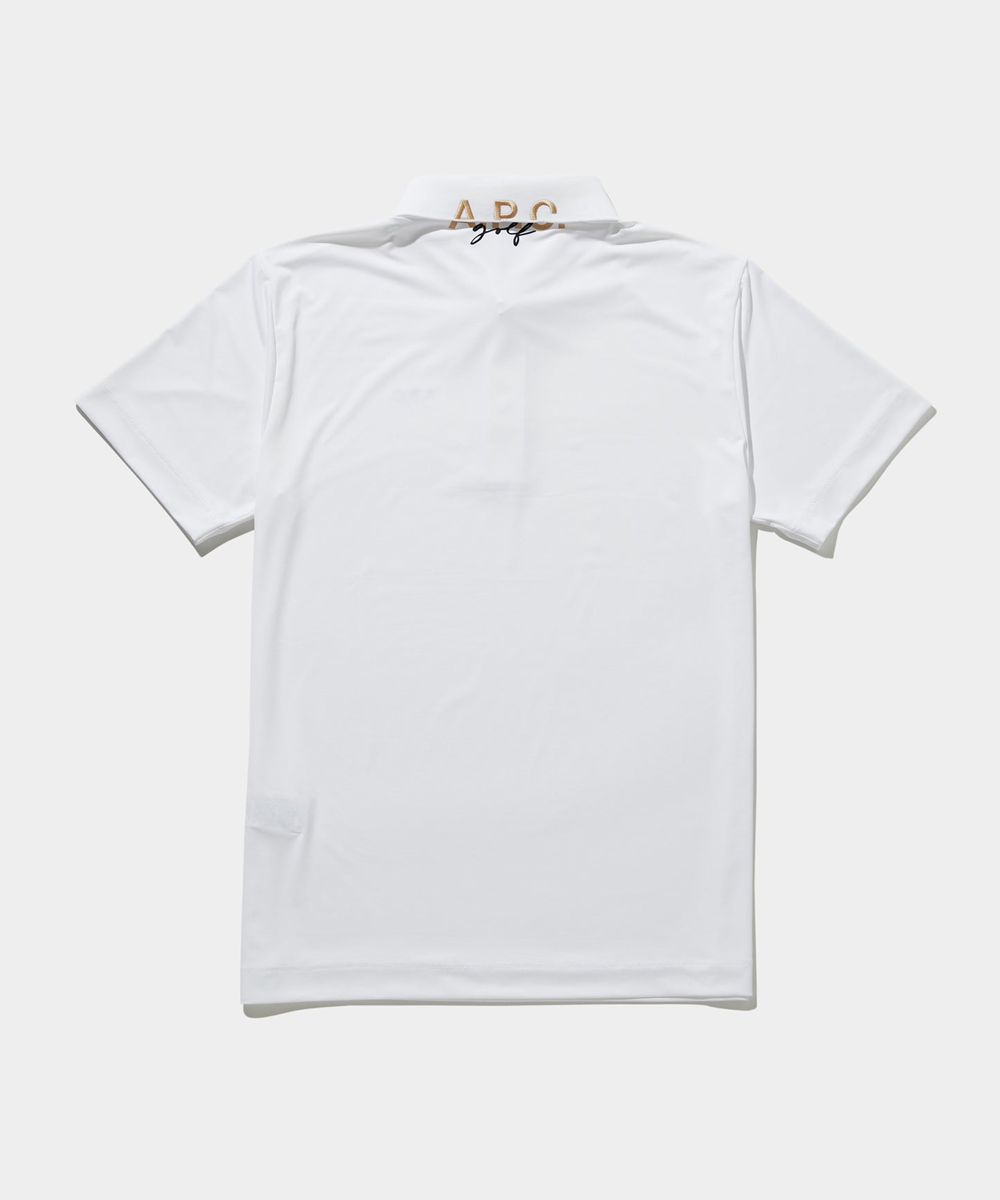 A.P.C.GOLF POLO WHITE