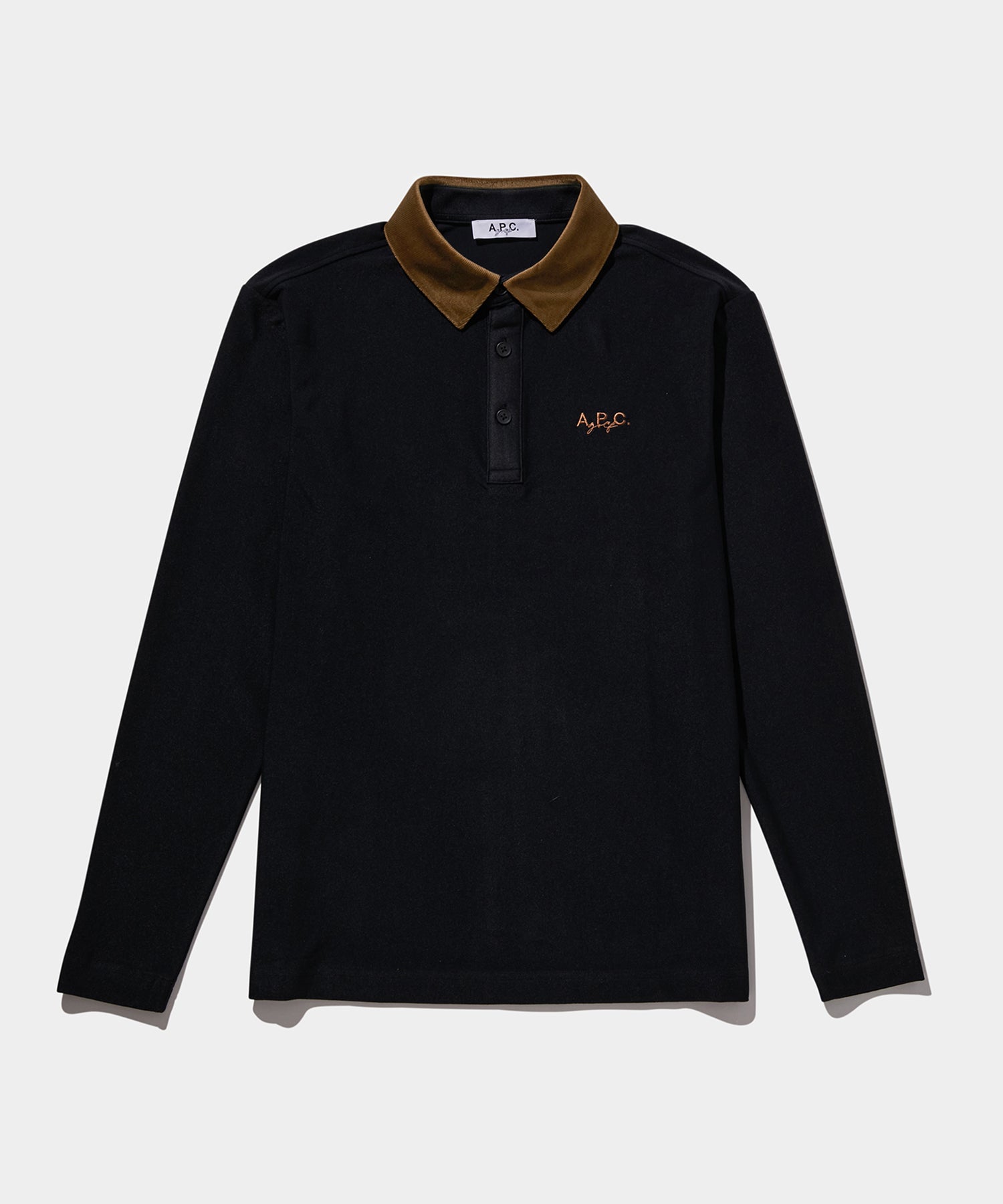 A.P.C.GOLF POLO SHIRTS BLACK – HYPEGOLF ONLINE STORE