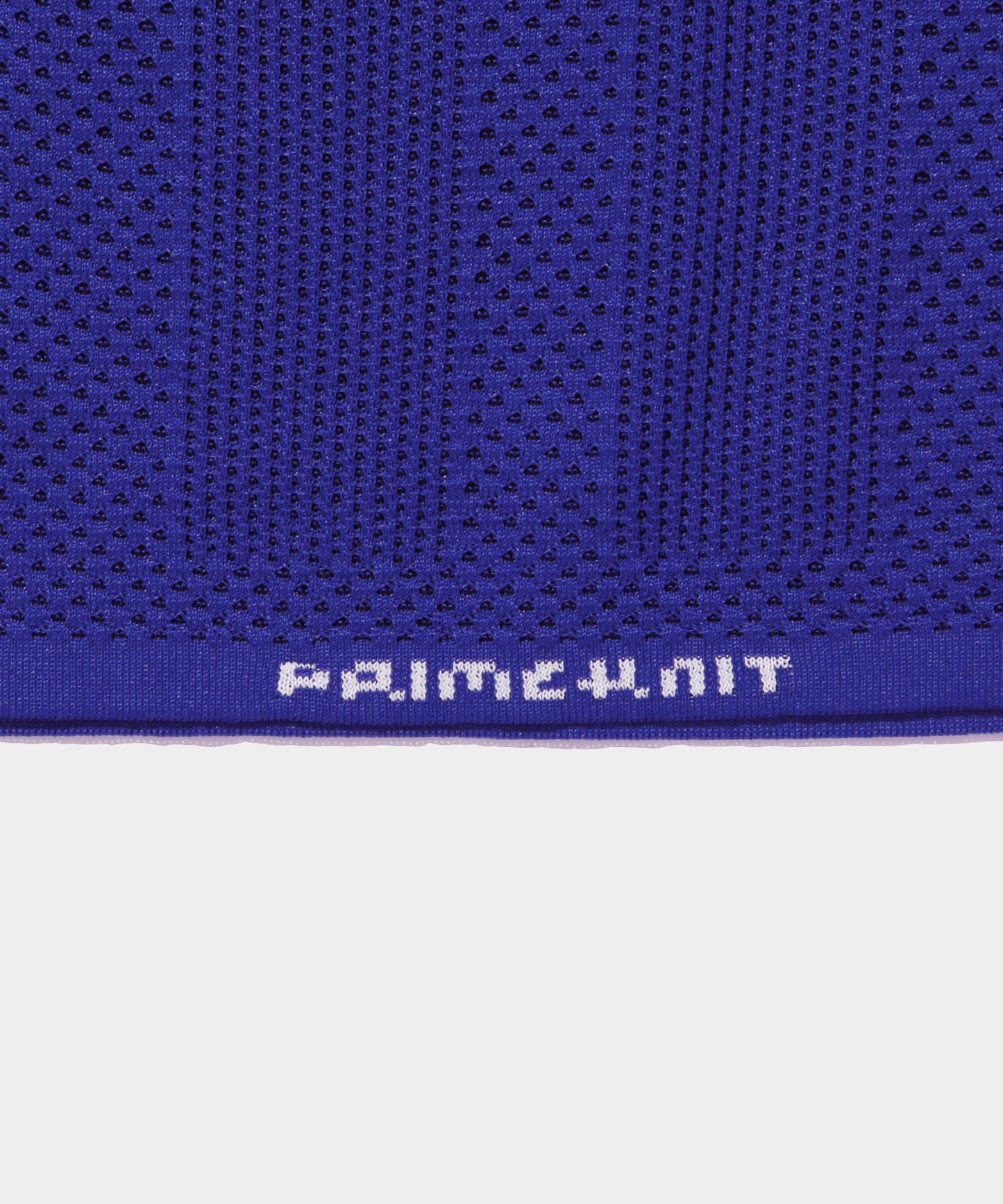 adidas women's PRIMEKNIT ジャカード 半袖ポロシャツ BLUE