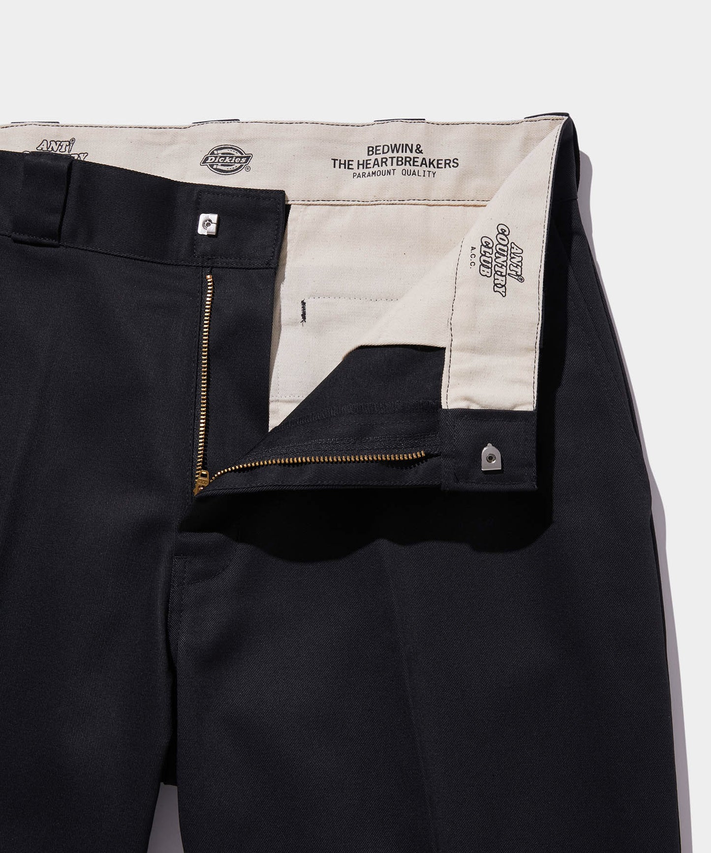BEDWIN × ANTI COUNTRY CLUB DICKIES TRIPSTER BLACK