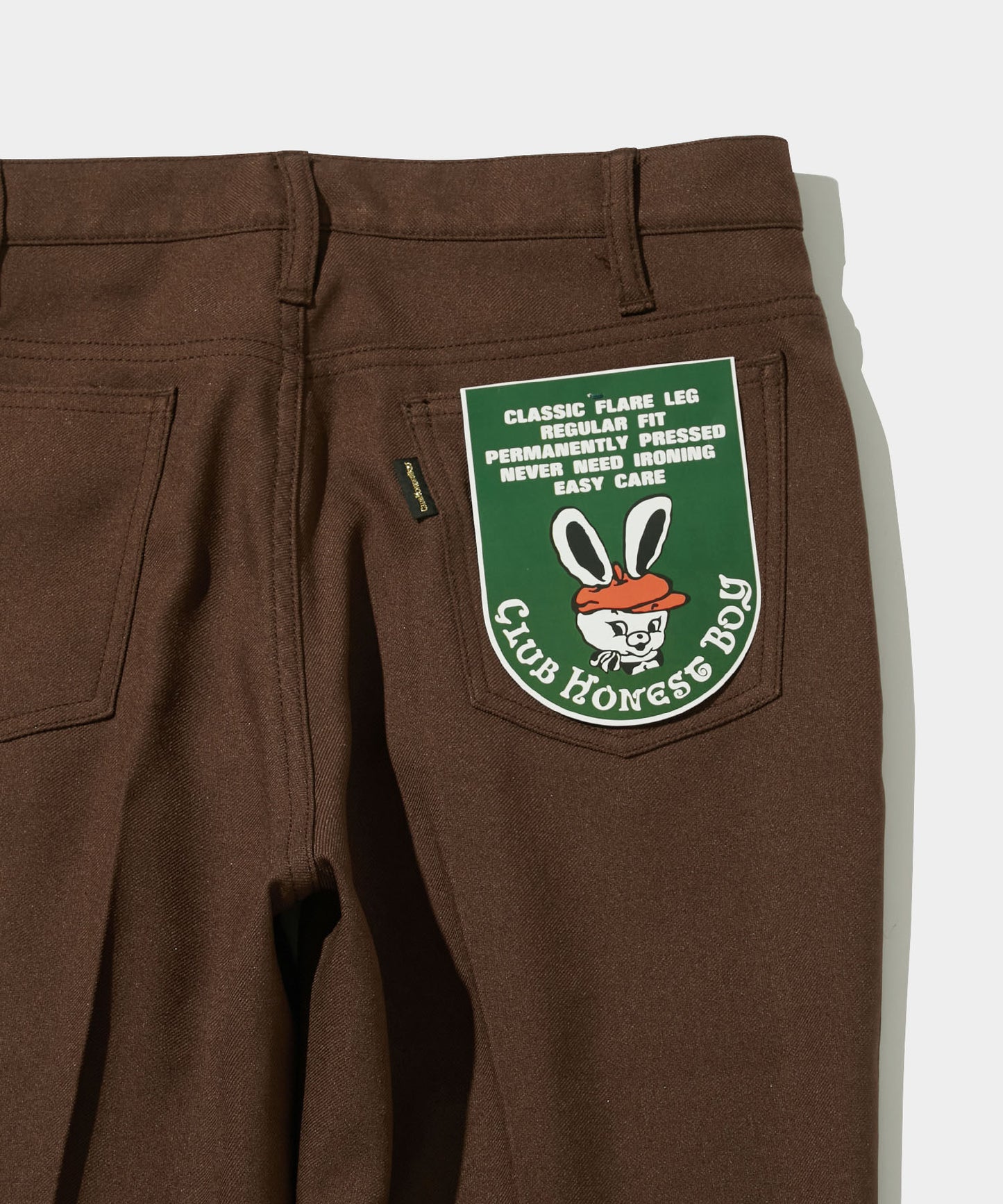 CLUB HONEST BOY STAPRE PANTS BROWN