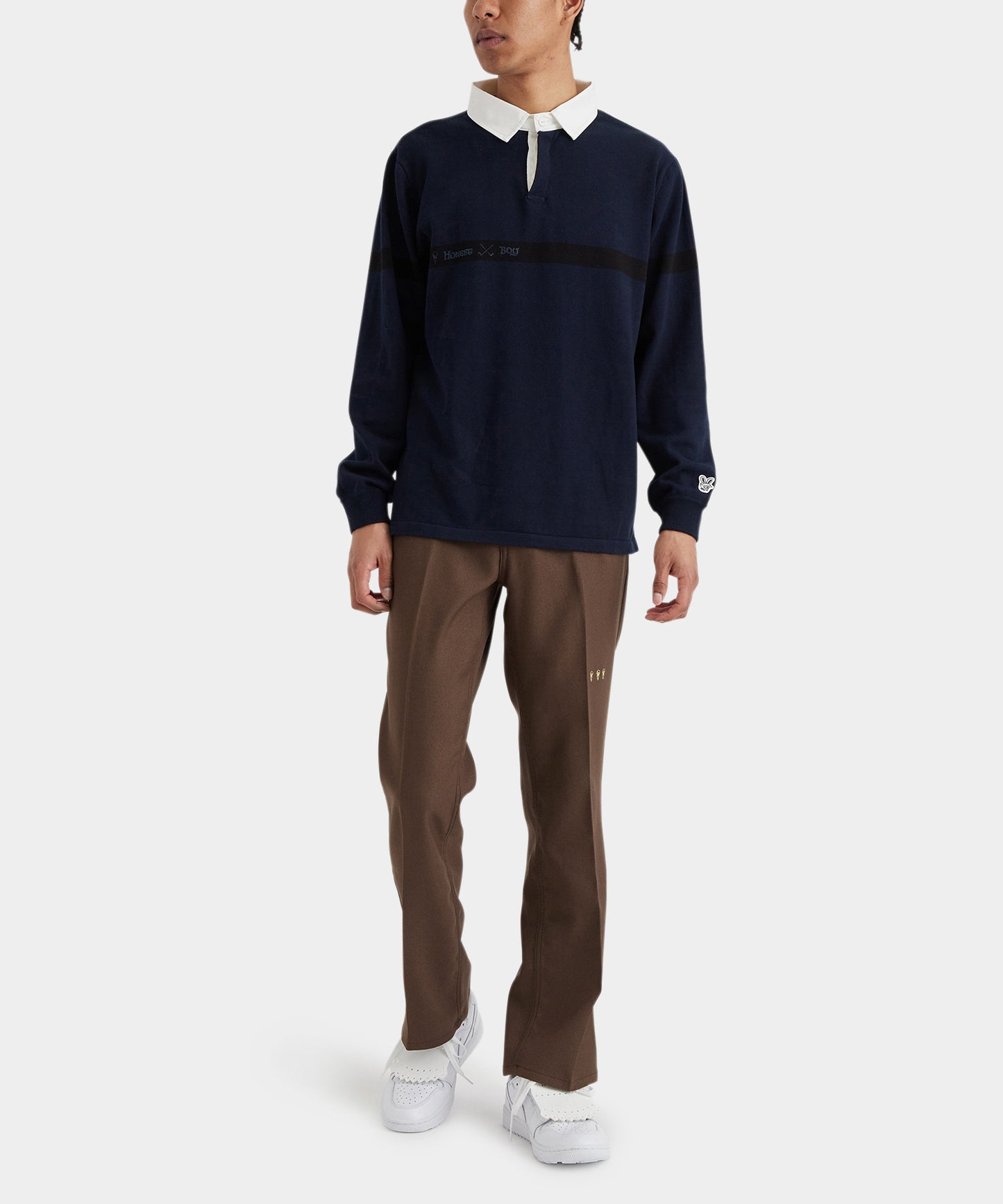 CLUB HONEST BOY STAPRE PANTS BROWN