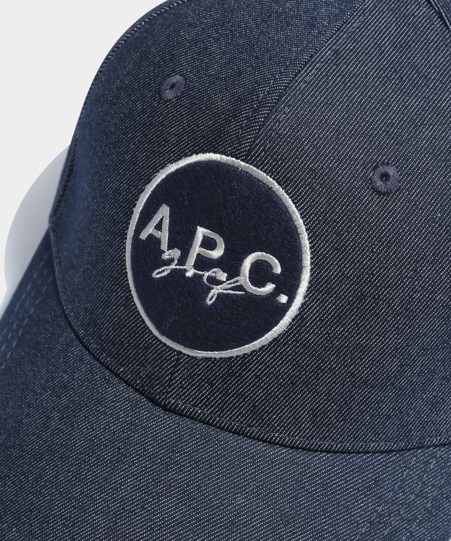 A.P.C.GOLF CAP INDIGO