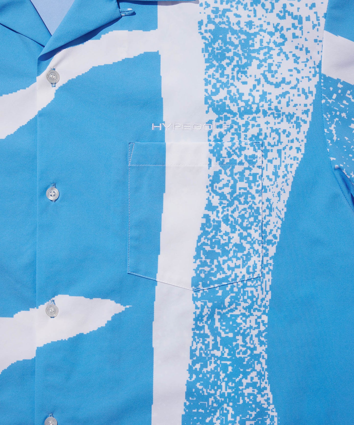 SPLASH OPEN COLLAR SHIRT
