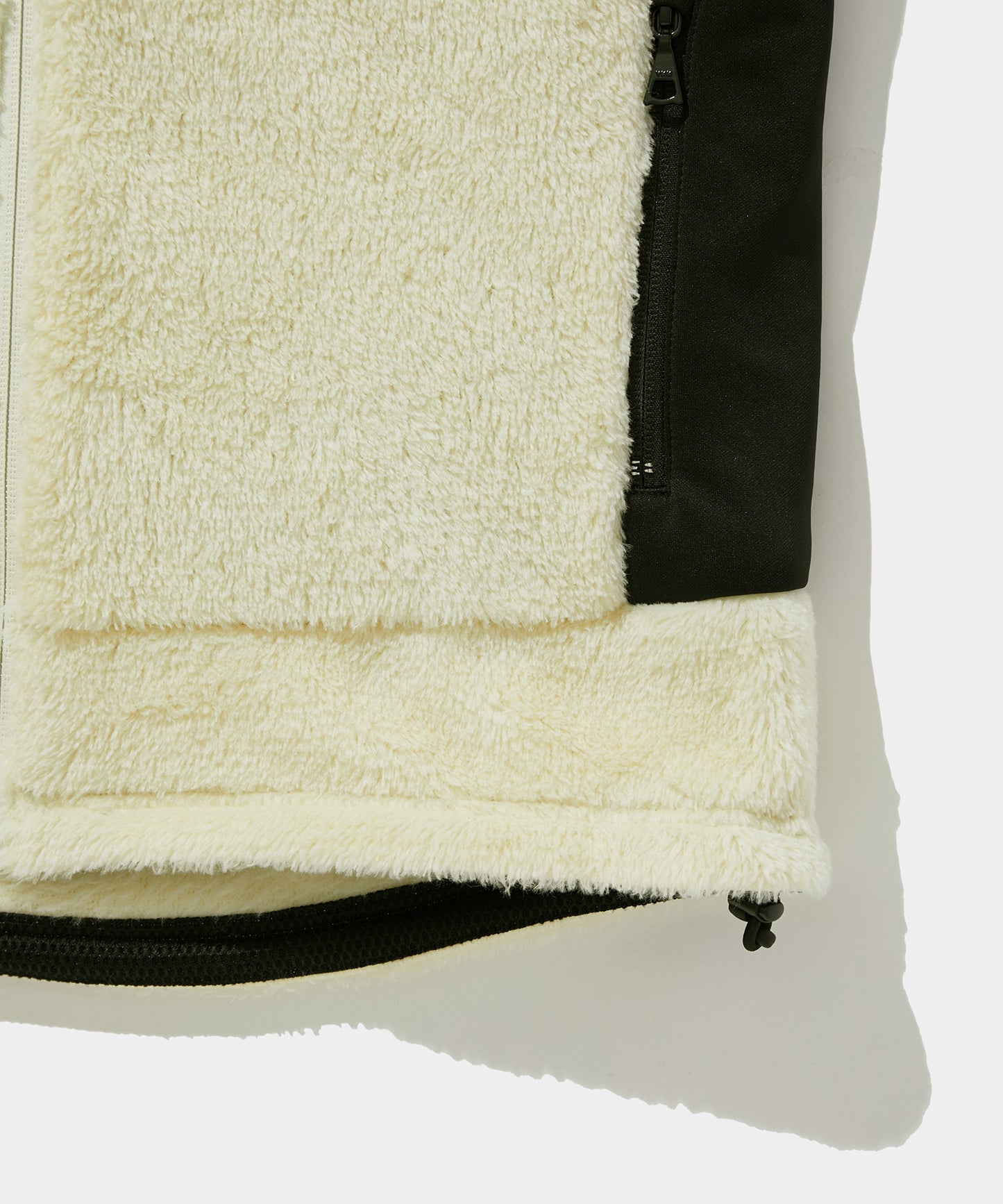 FLEECE VEST WHITE
