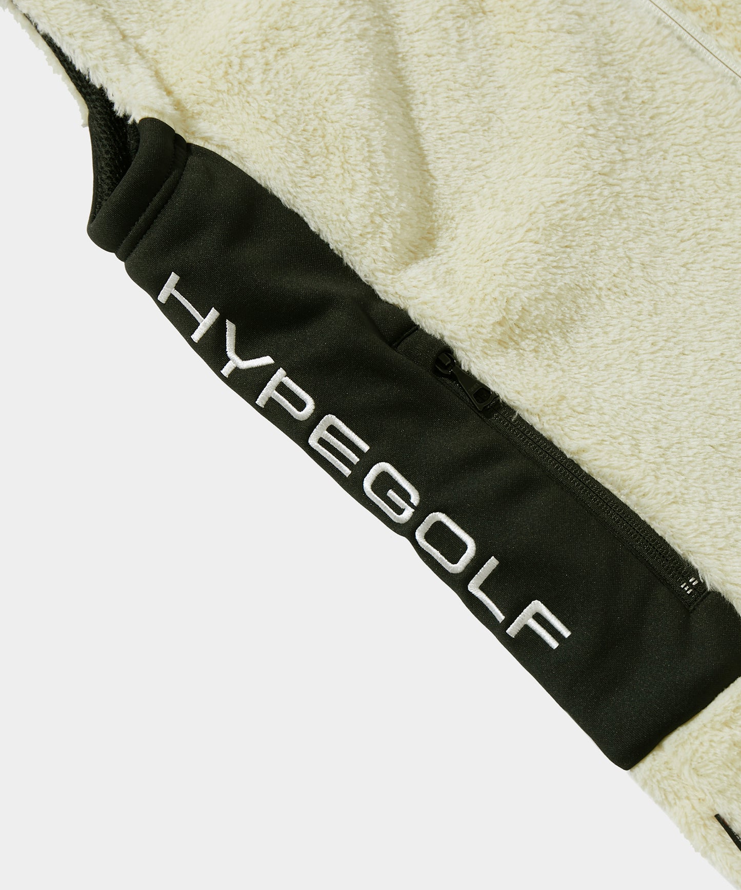 FLEECE VEST WHITE