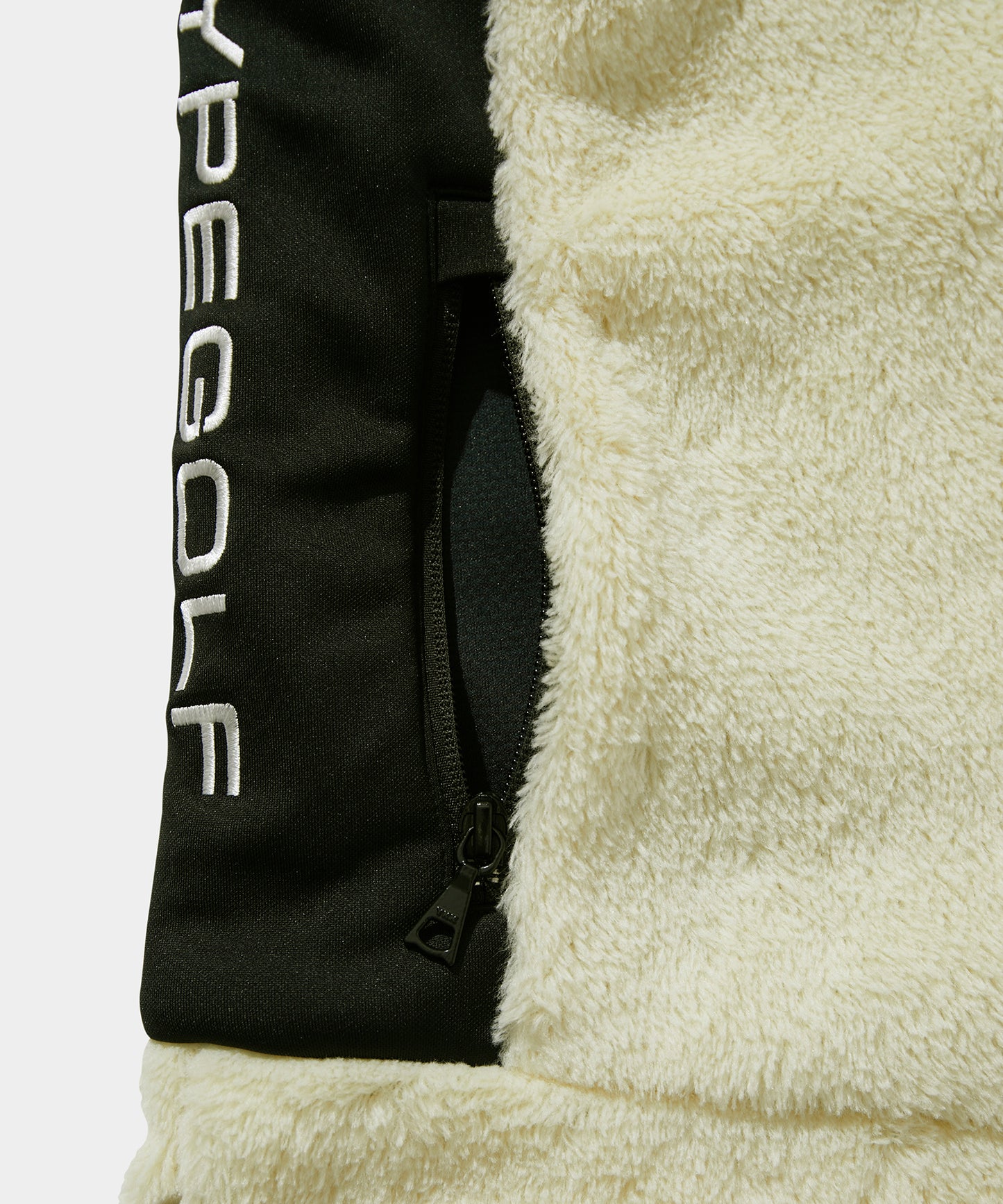 FLEECE VEST WHITE