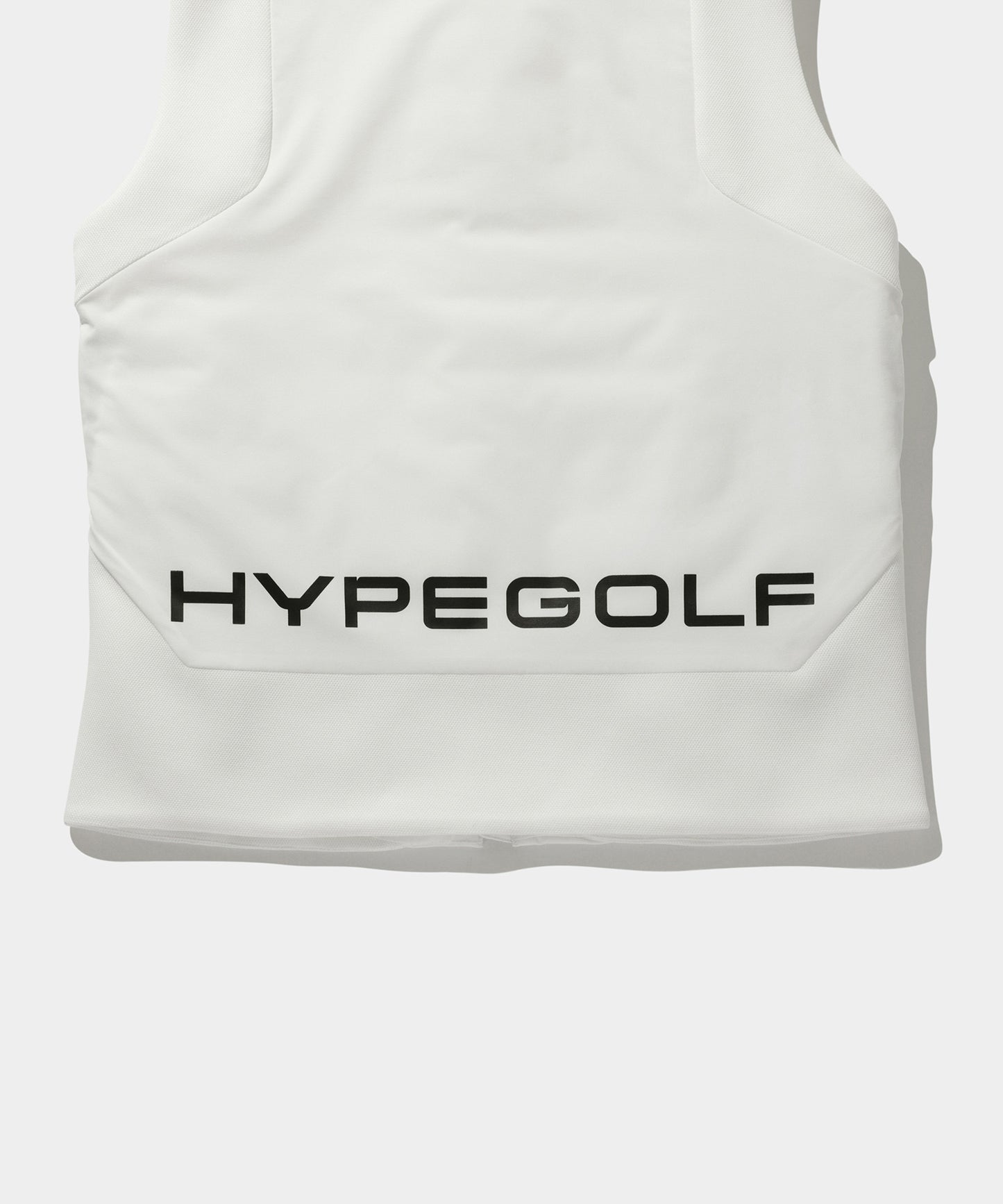 PADDING ZIP-UP VEST WHITE