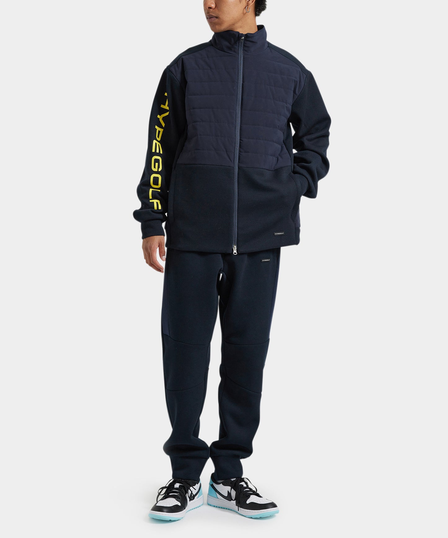 PADDING ZIP-UP JACKET NAVY