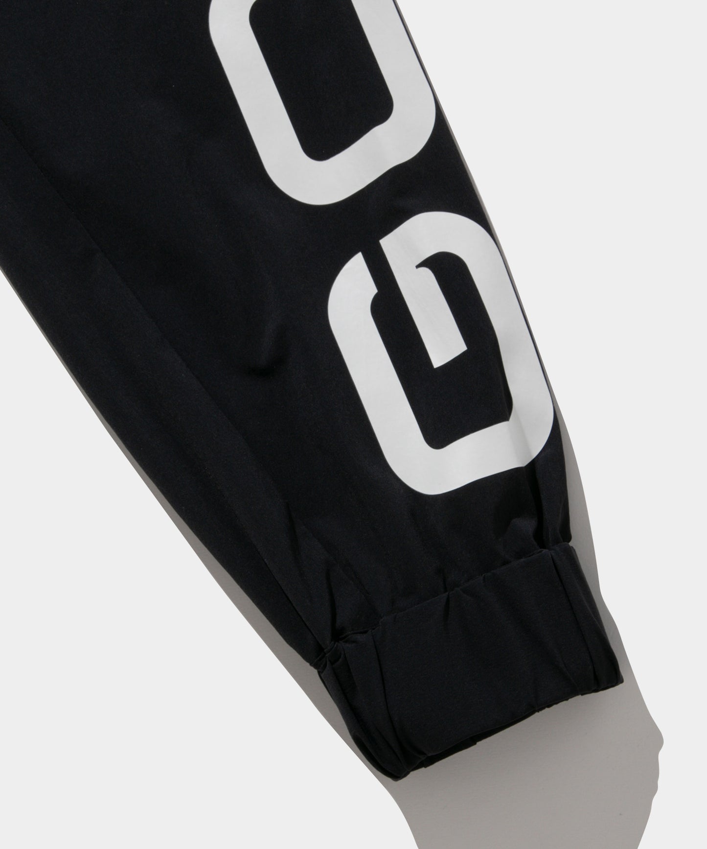 Woven Zip Hooded Jacket BLACK