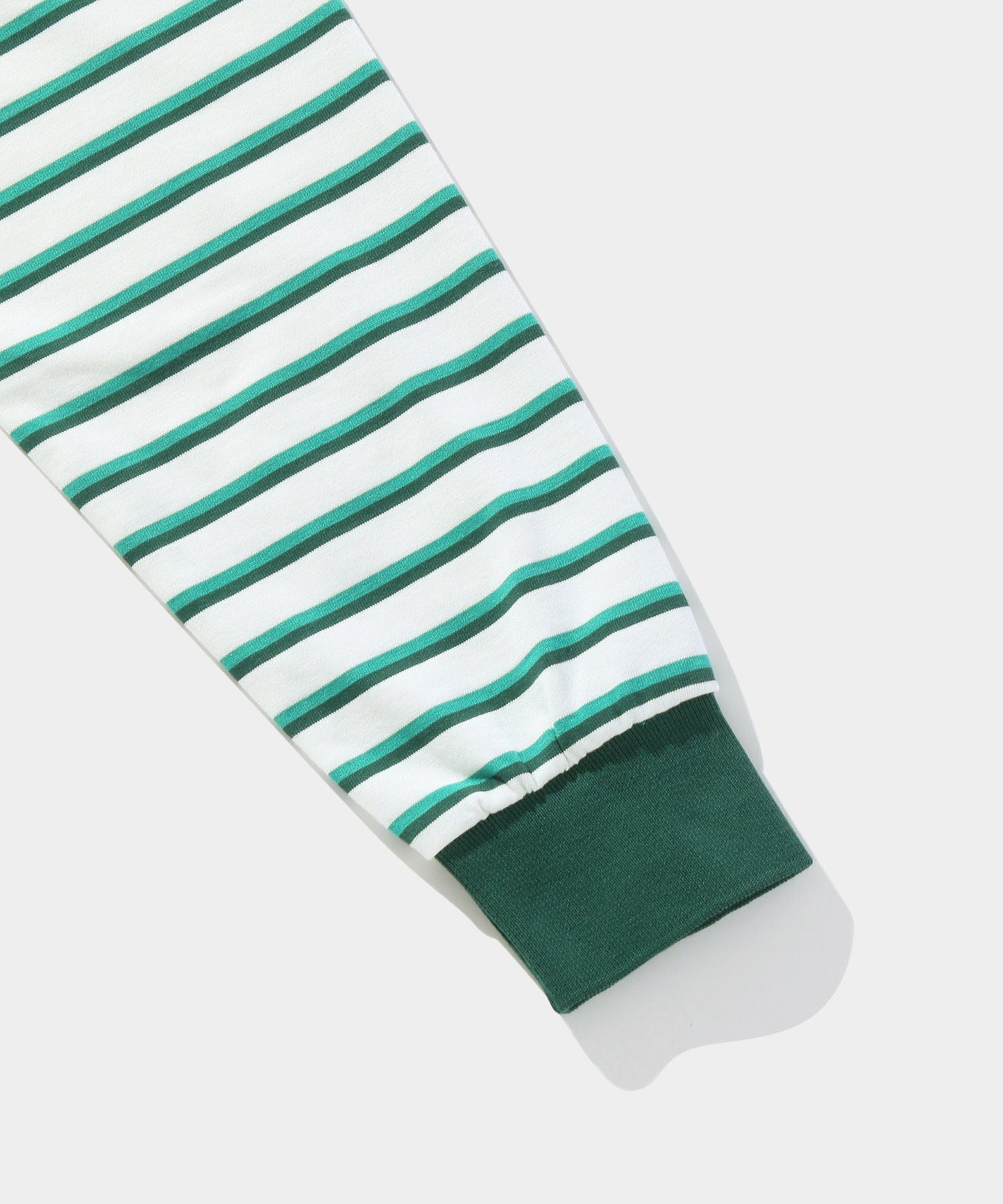 Colored stripe POLO WHITE