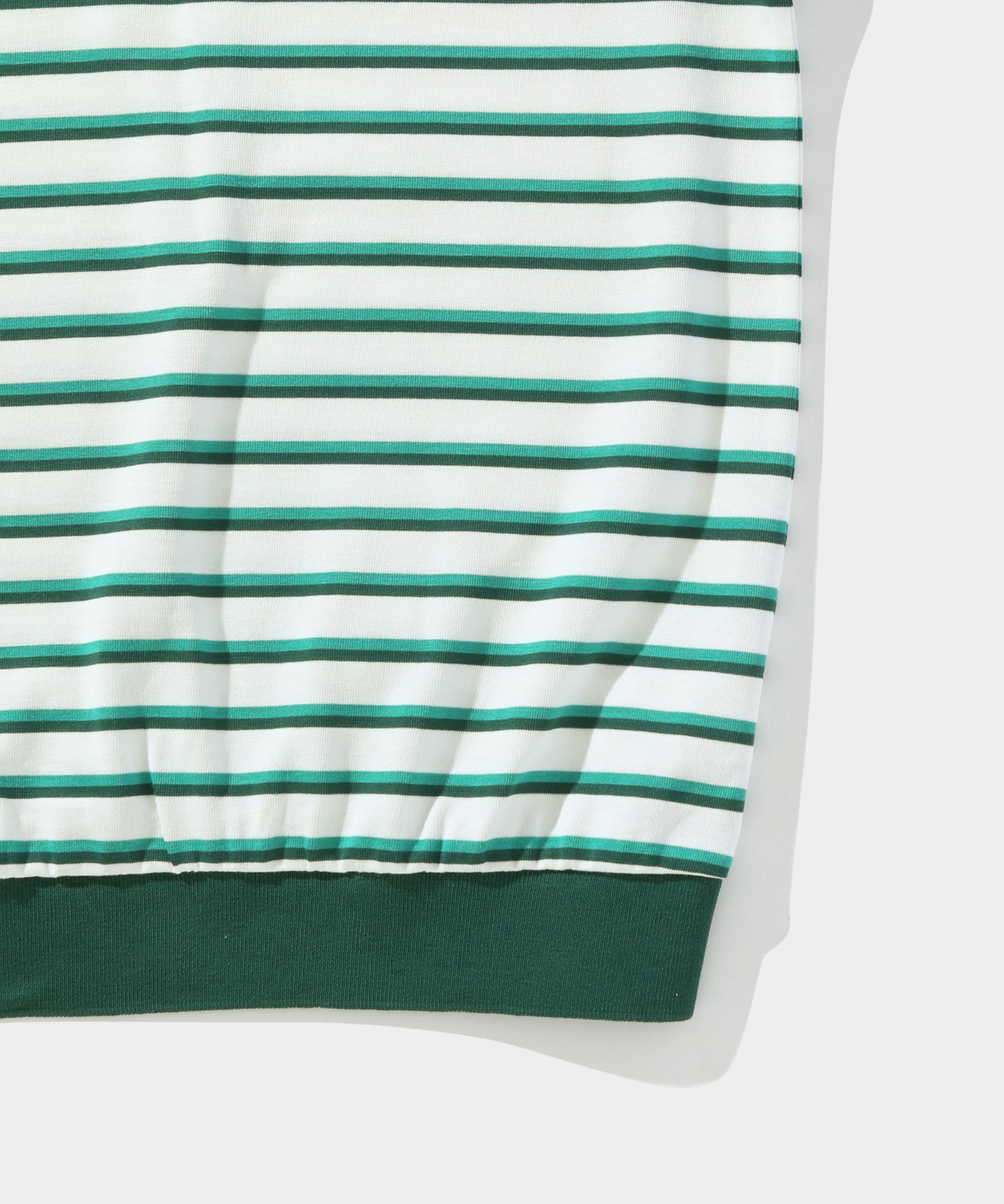 Colored stripe POLO WHITE
