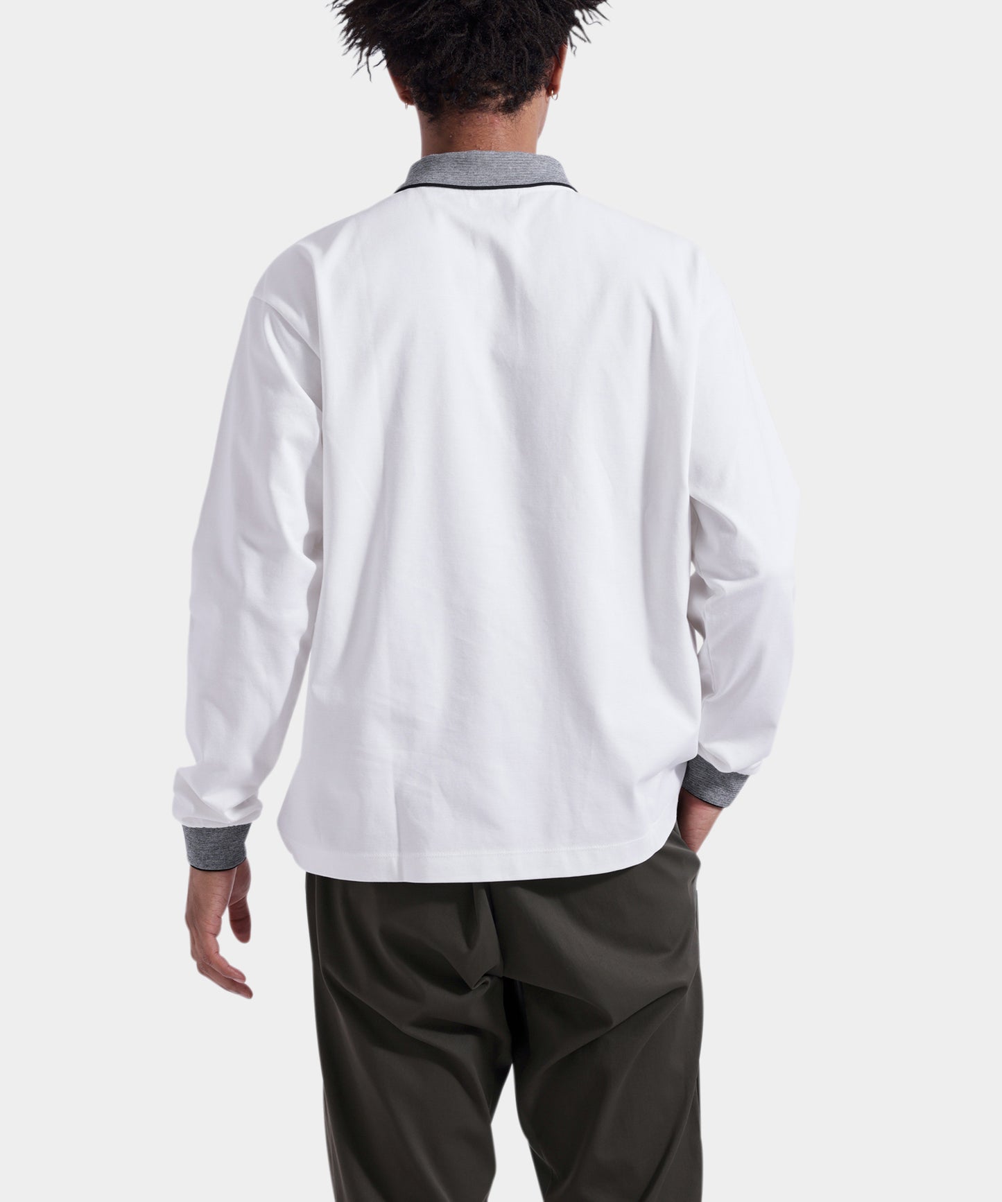 Peanuts POLO long Sleeve WHITE