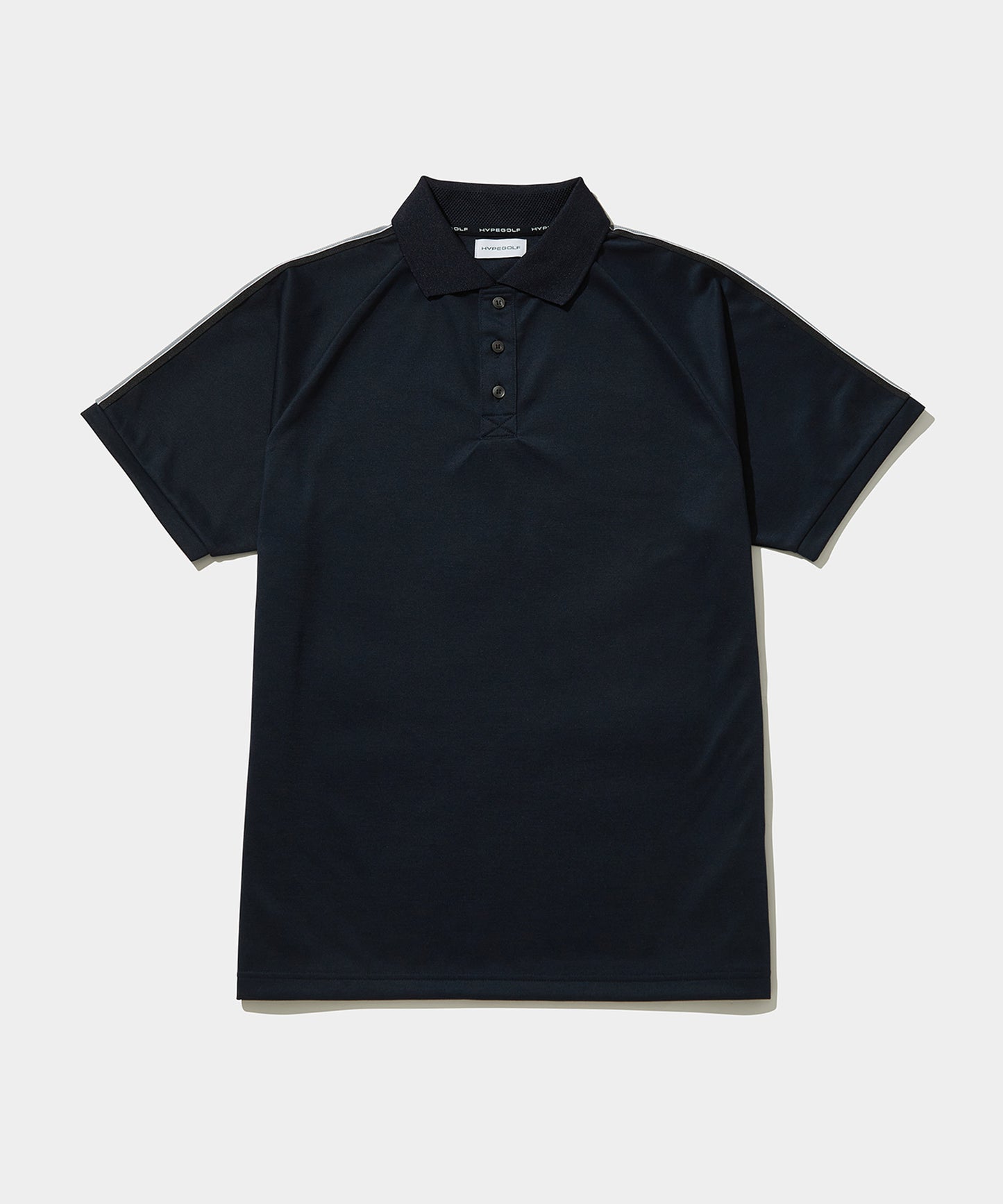 SHOULDER STRIPE SHORT SLEEVE POLO NAVY