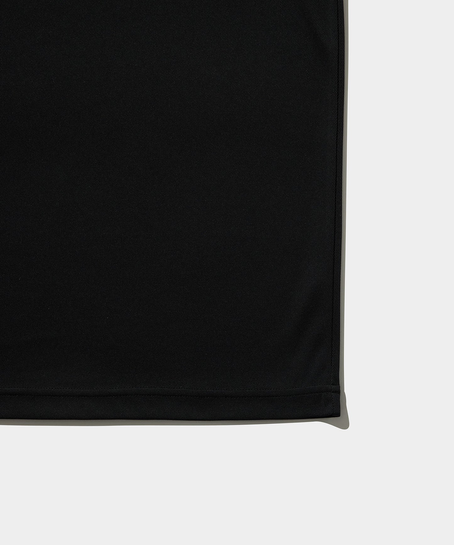 COLOR LINE SHORT SLEEVE POLO BLACK