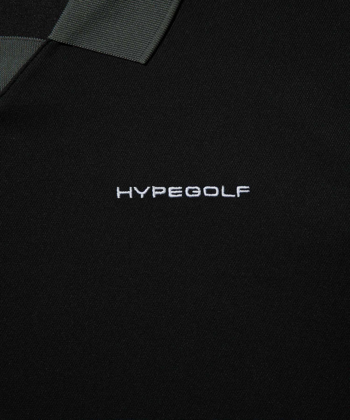 COLOR LINE SHORT SLEEVE POLO BLACK