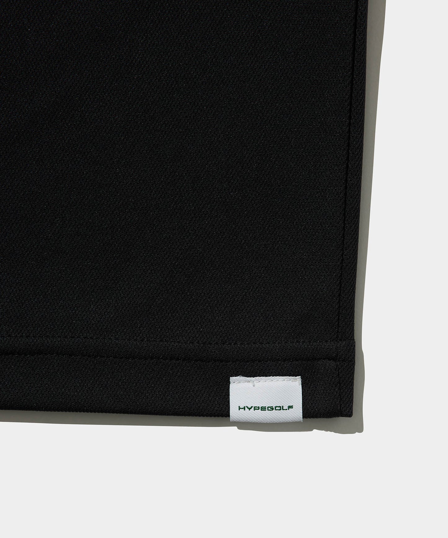 COLOR LINE SHORT SLEEVE POLO BLACK