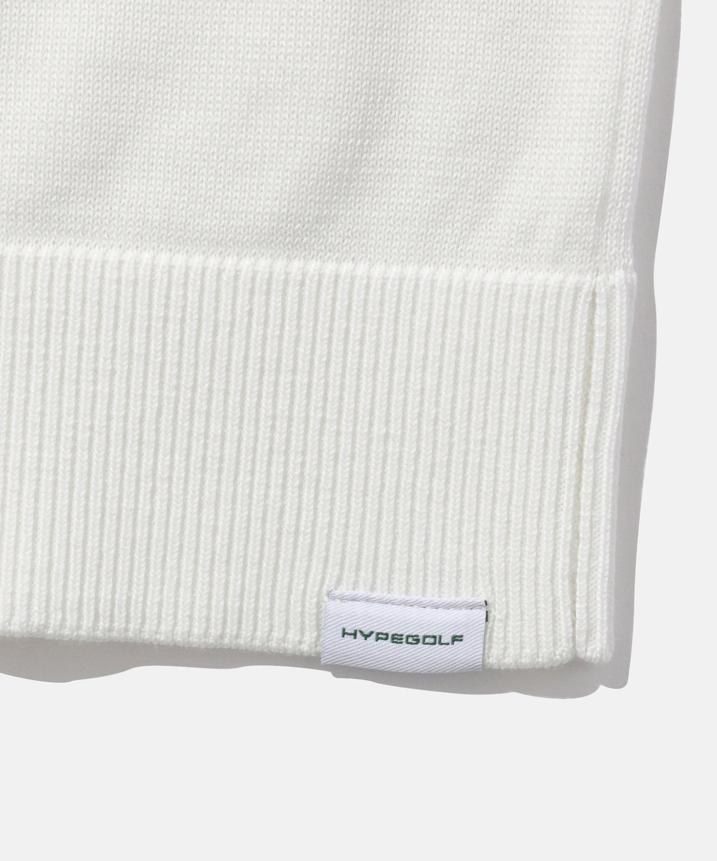 KNIT POLO SHIRTS WHITE
