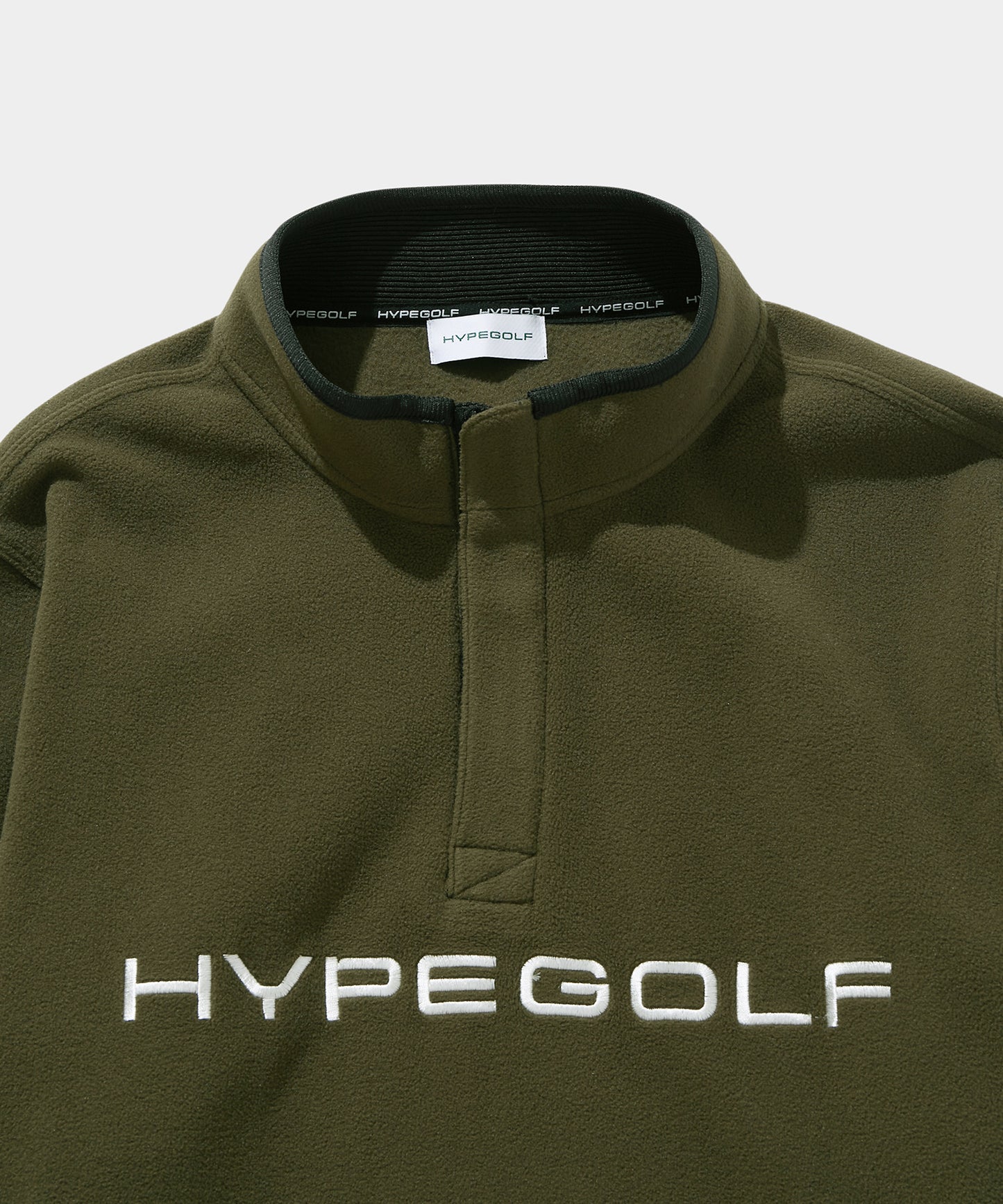 FLEECE HALF ZIP JACKET KHAKI