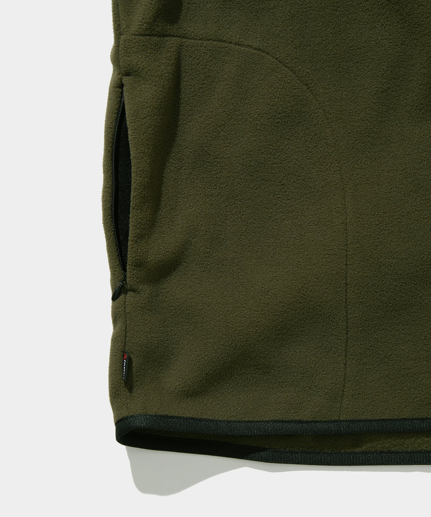 FLEECE HALF ZIP JACKET KHAKI